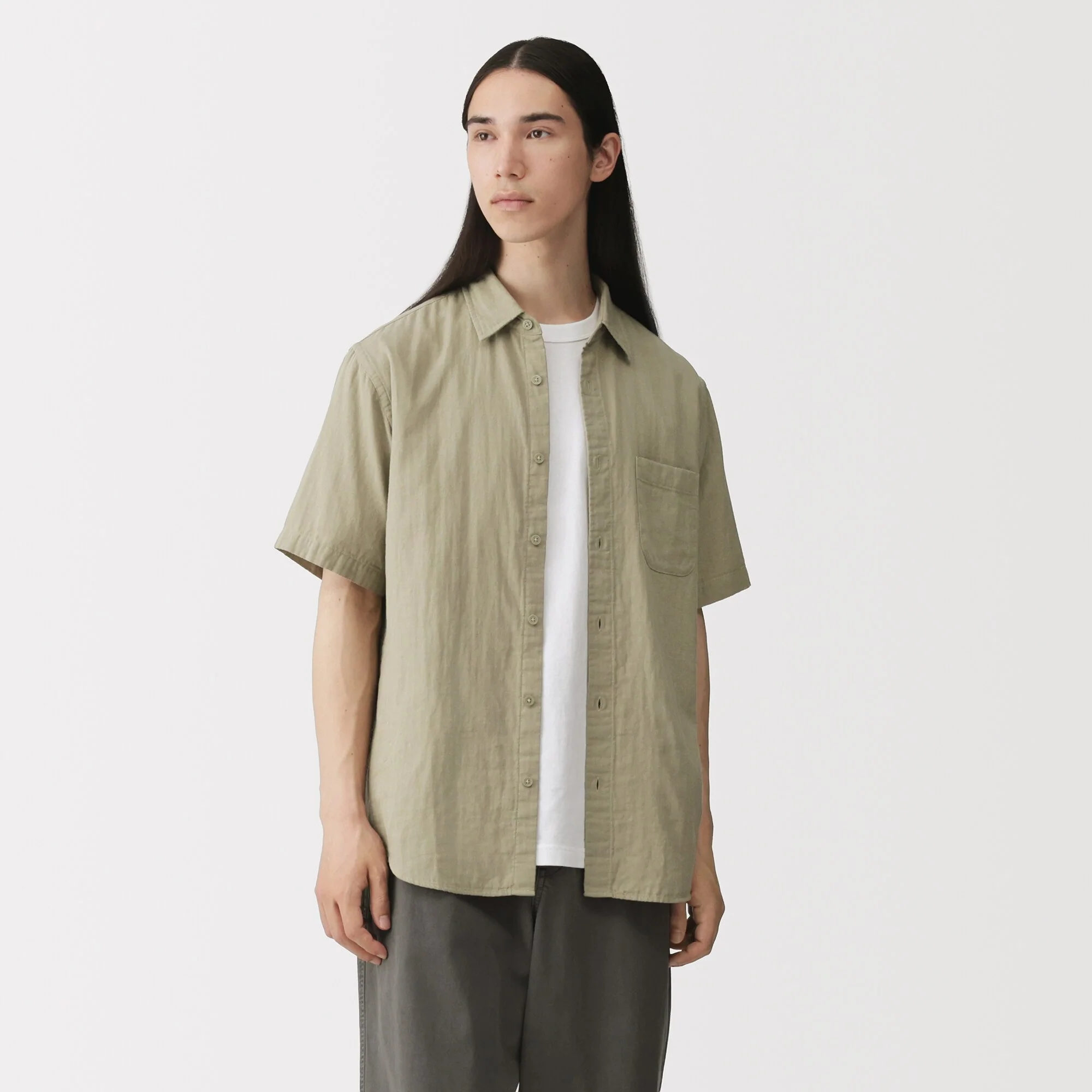 Kapok Blend Double Gauze Shirt - Image 27