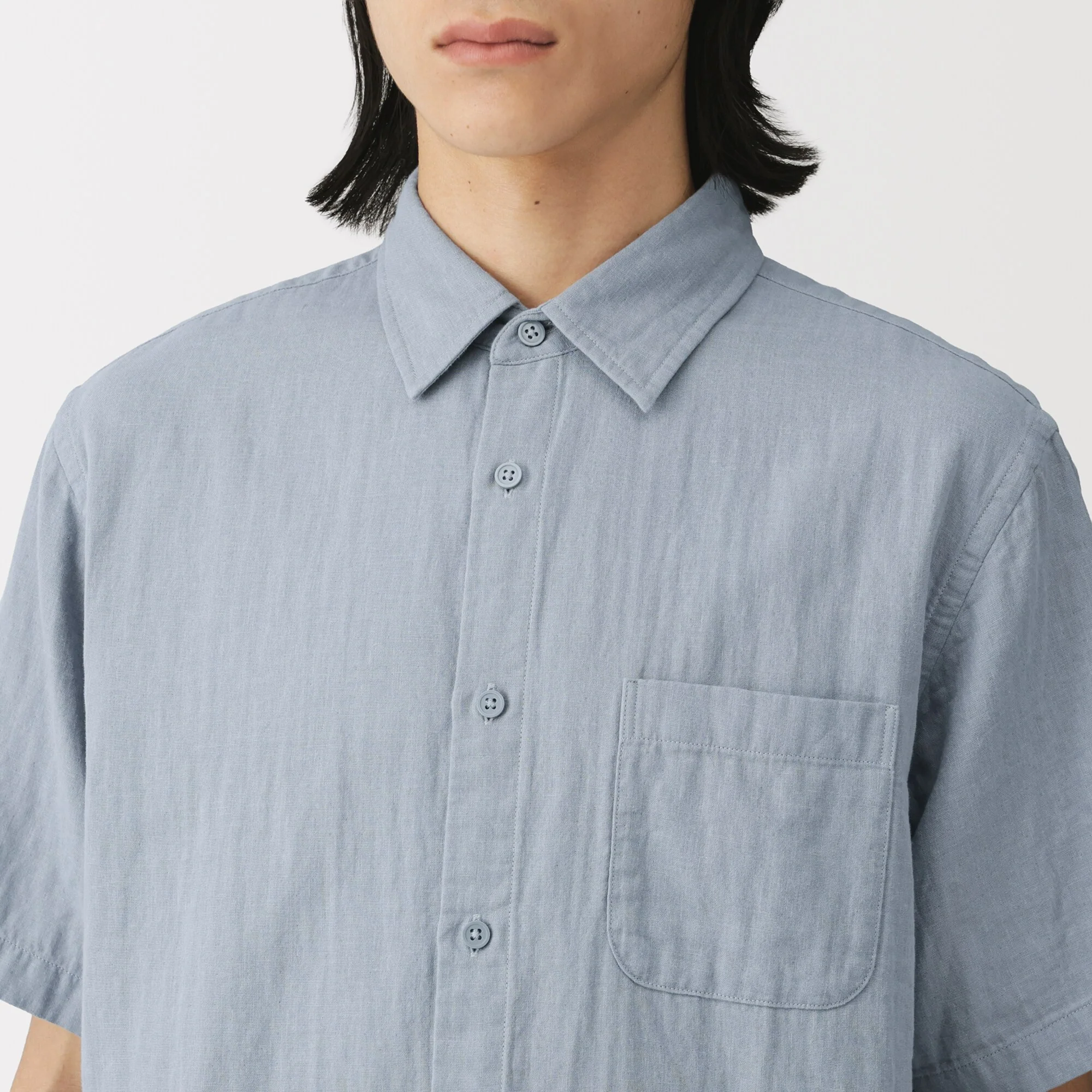 Kapok Blend Double Gauze Shirt - Image 7