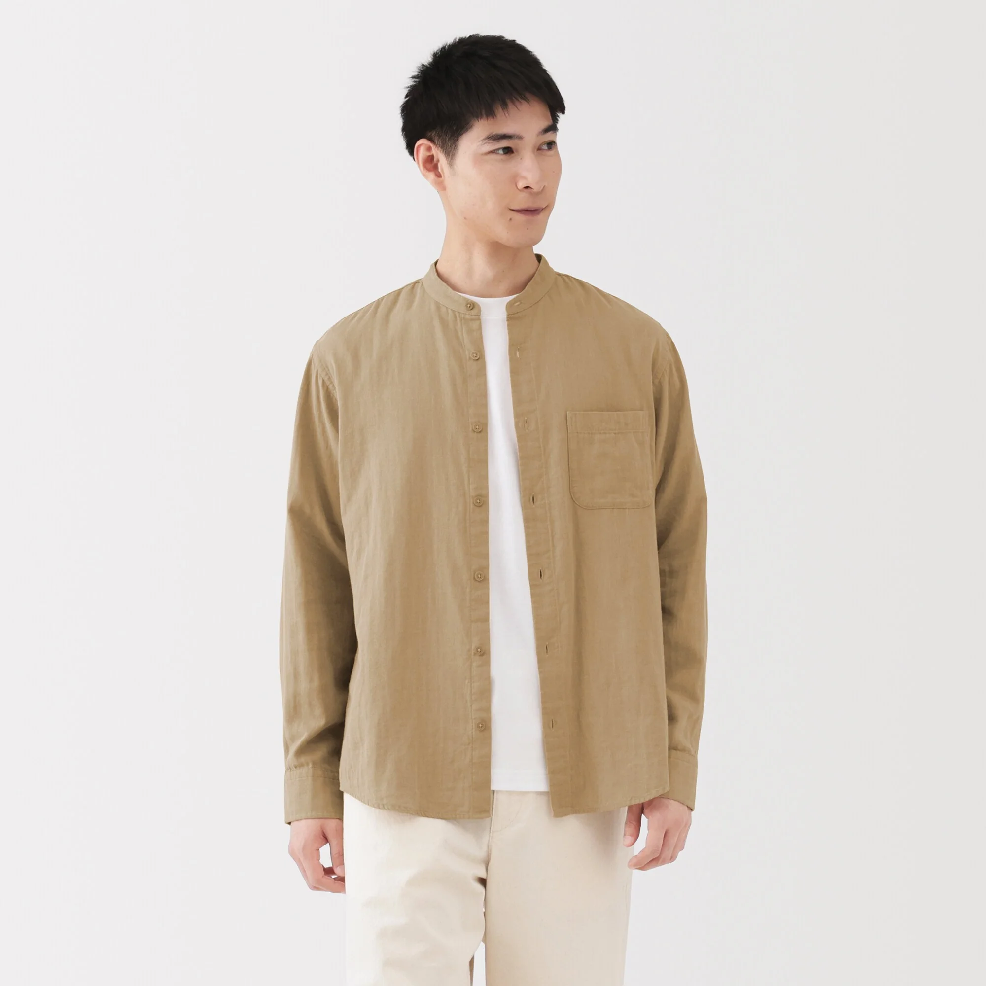 Kapok Blend Double Gauze Shirt - Image 20