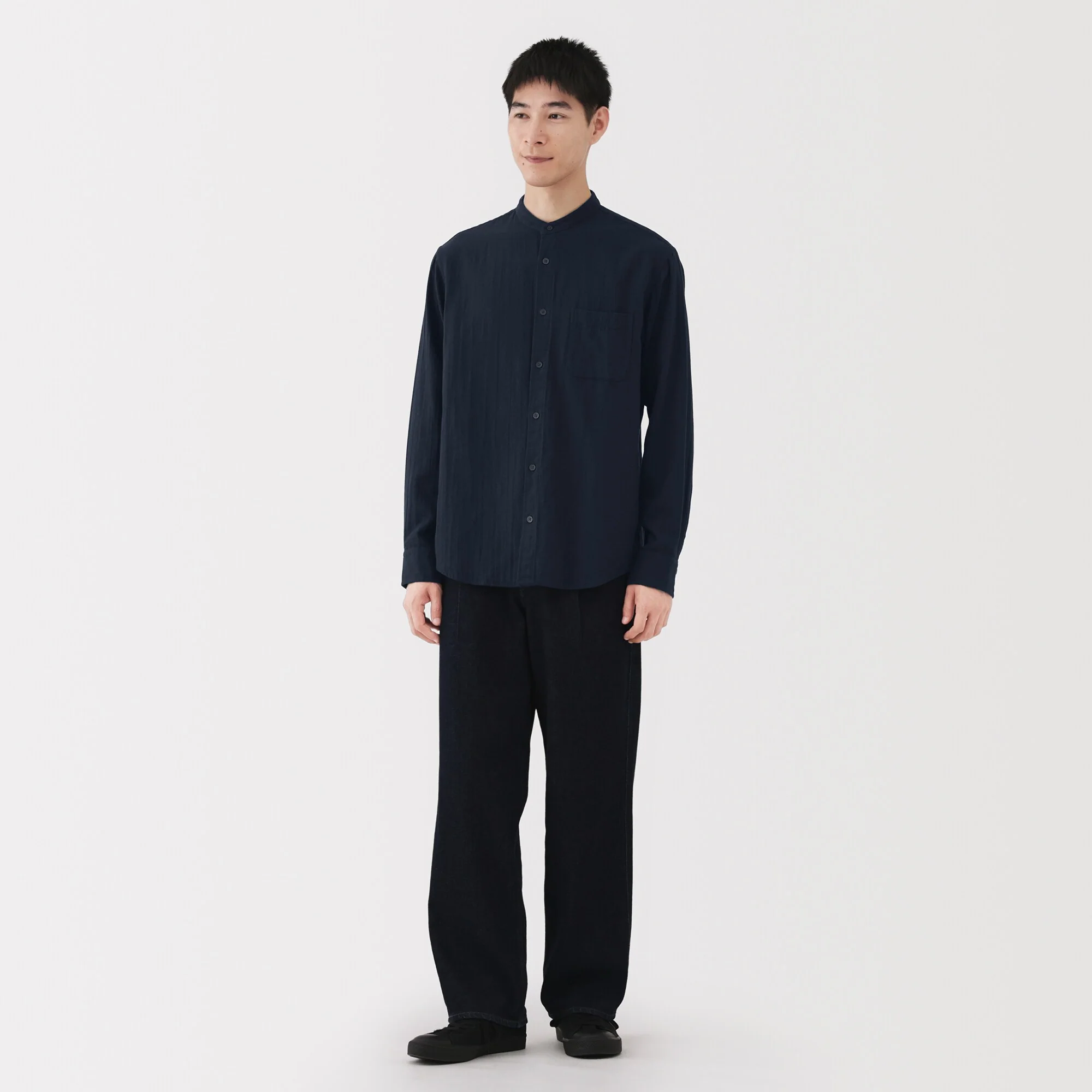 Kapok Blend Double Gauze Shirt - Image 4