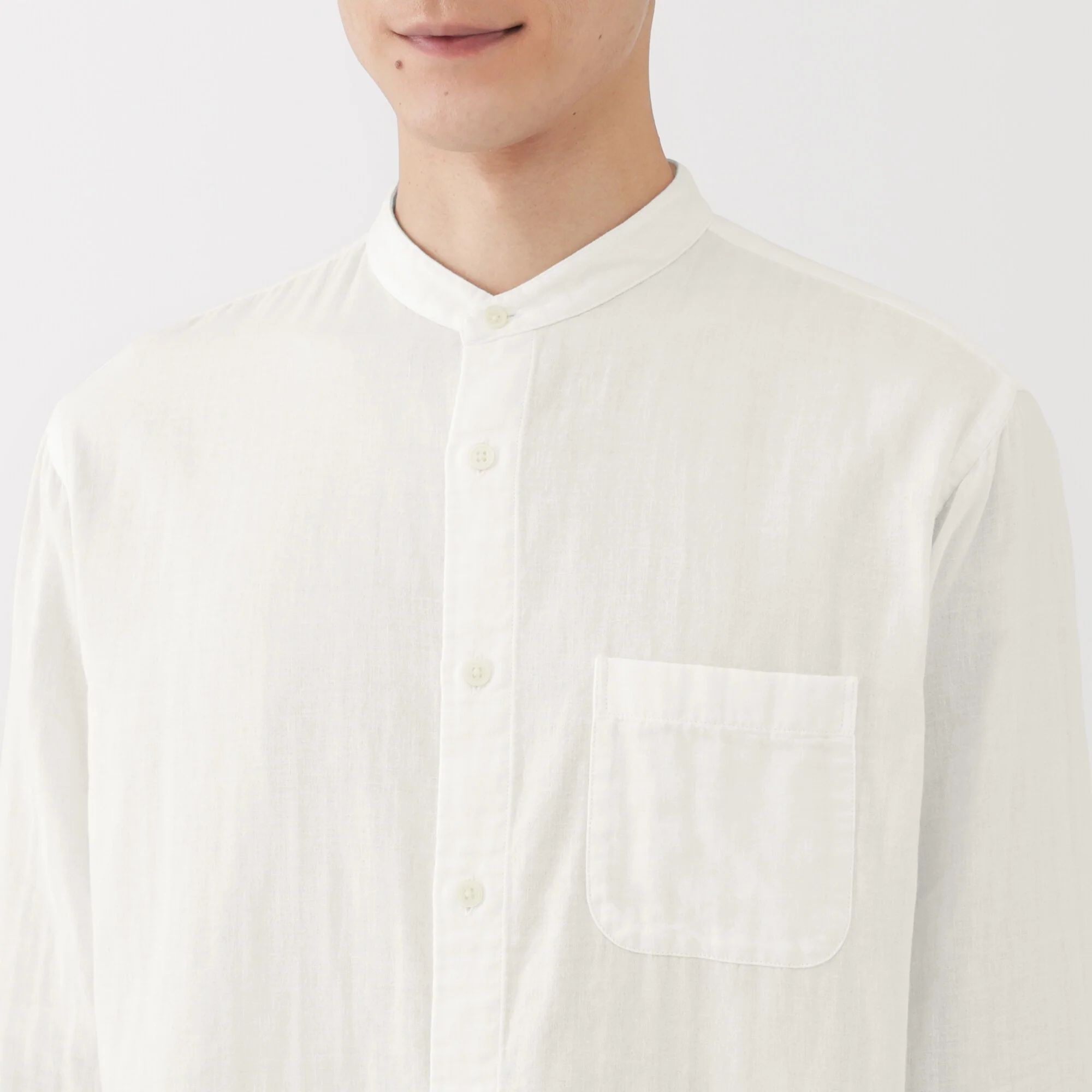 Kapok Blend Double Gauze Shirt - Image 6