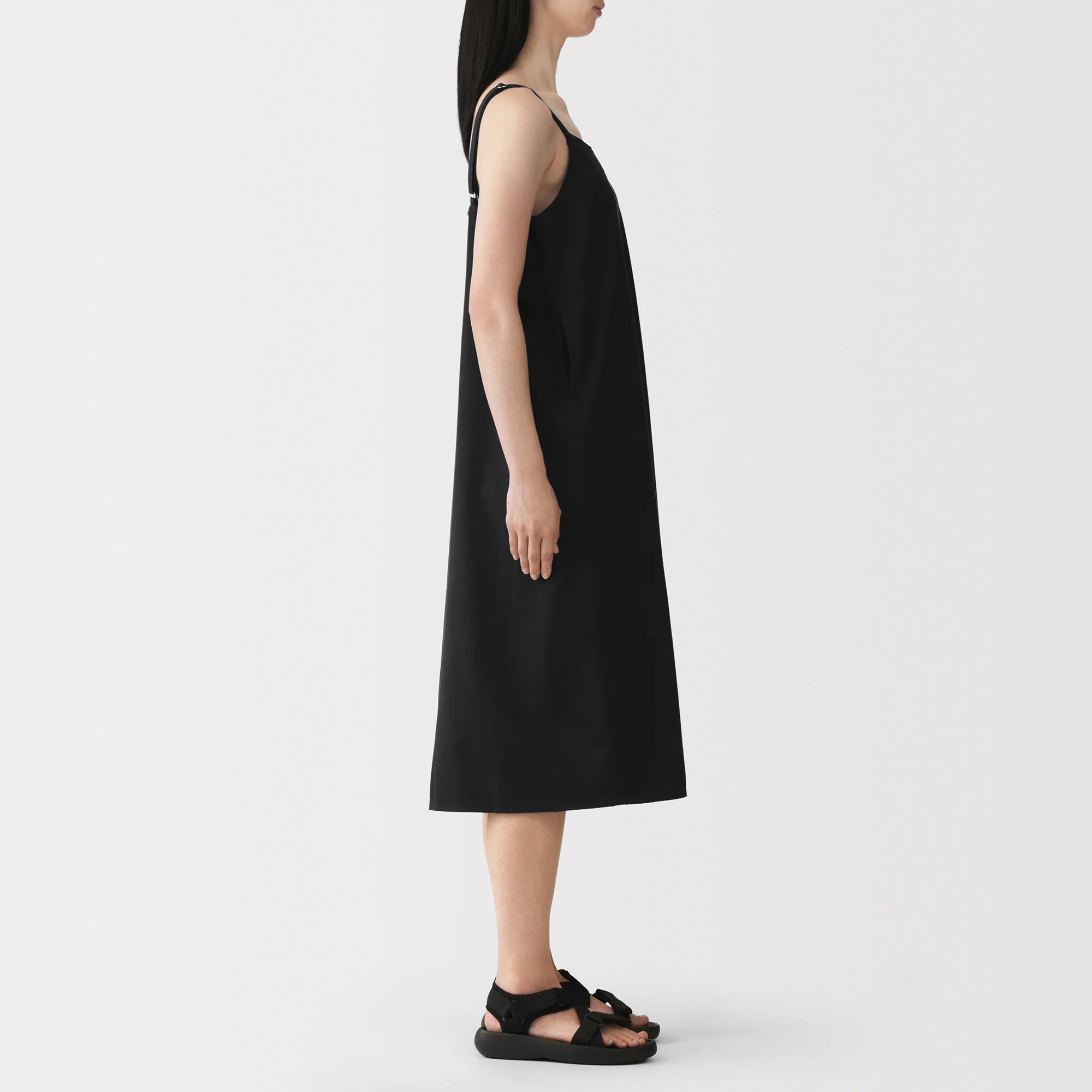 Kapok Blend Twill Cami Dress - Image 4