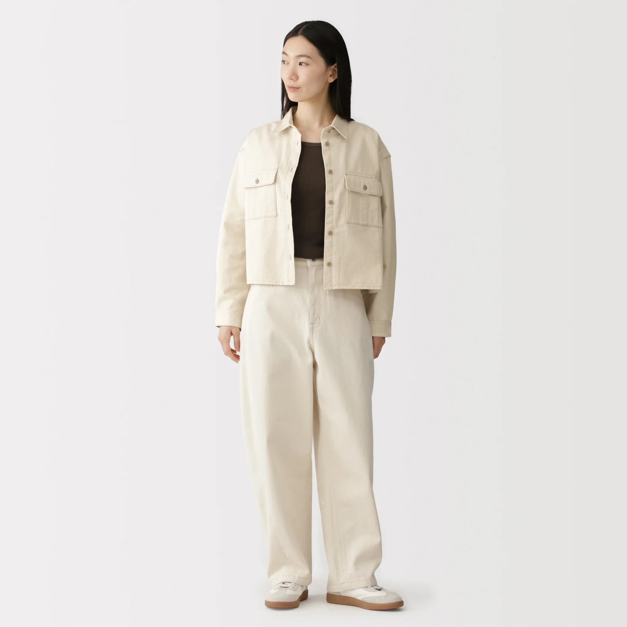 Kapok Blend Twill Shirt - Image 12