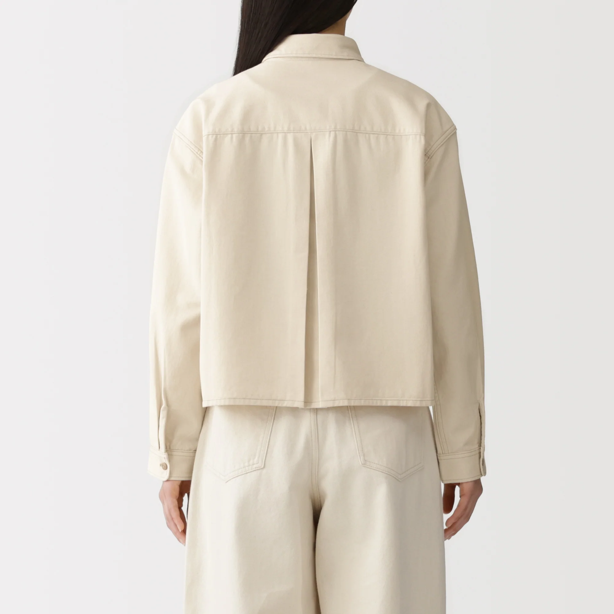 Kapok Blend Twill Shirt - Image 14