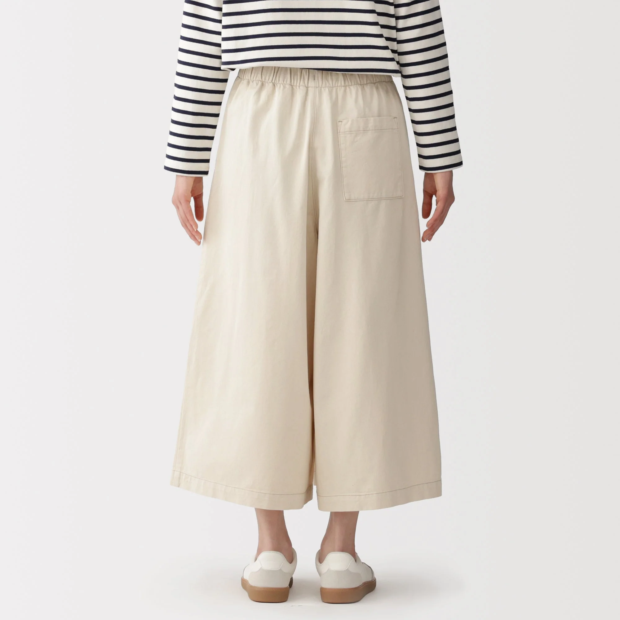 Kapok Blend Twill Skirt Pants - Image 15