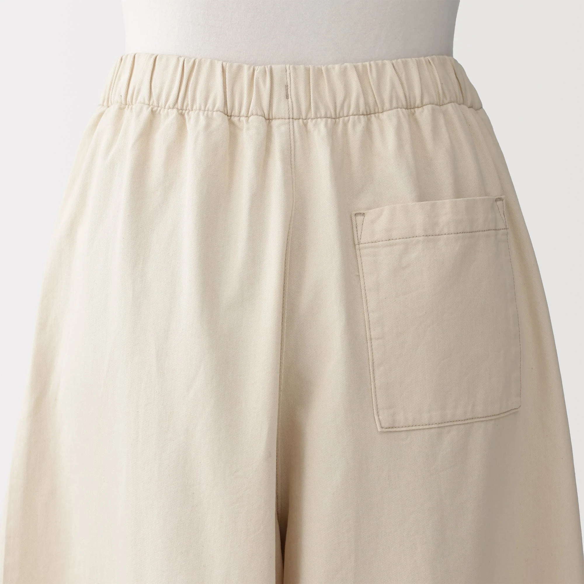 Kapok Blend Twill Skirt Pants - Image 8