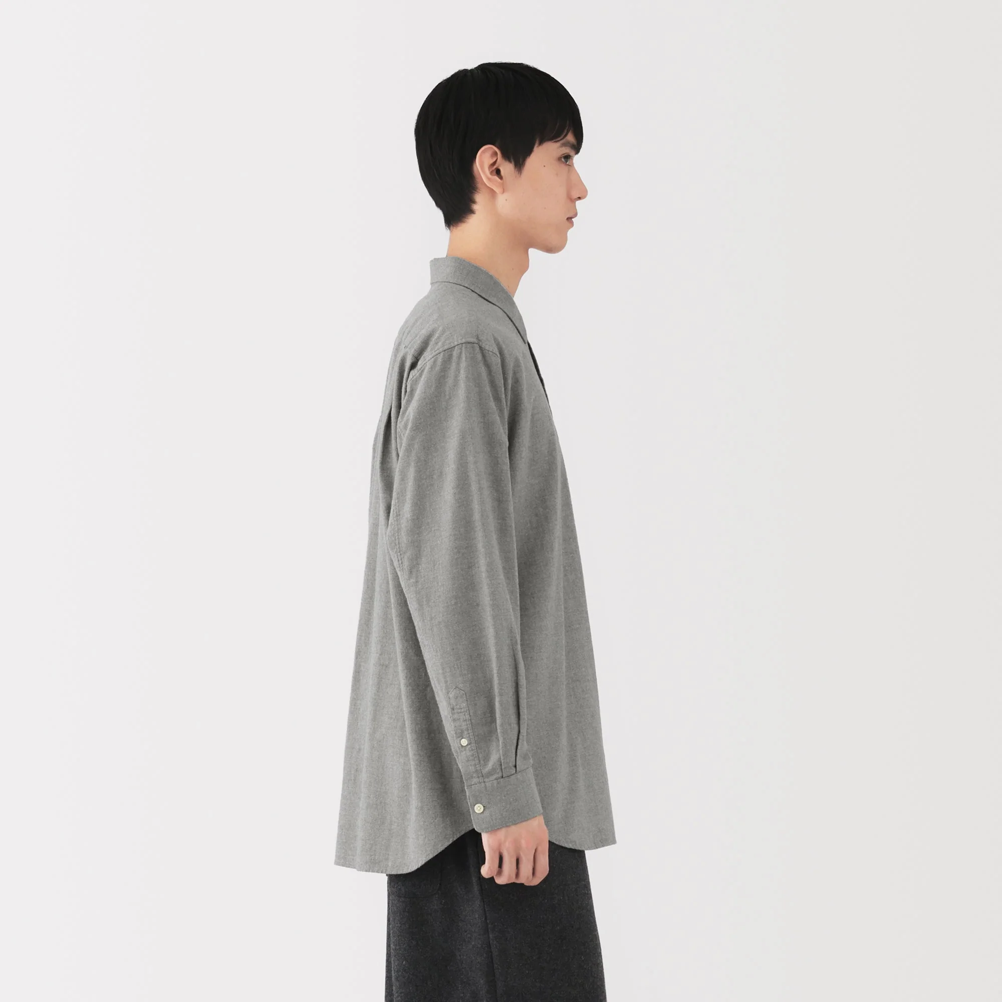 Labo Brushed Herringbone Shirt - Image 13