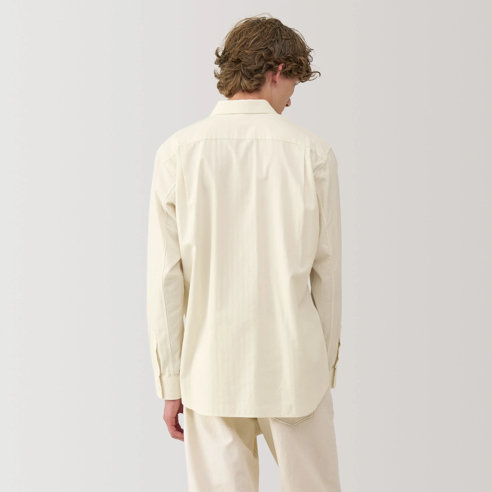 Labo Brushed Herringbone Shirt - Image 23
