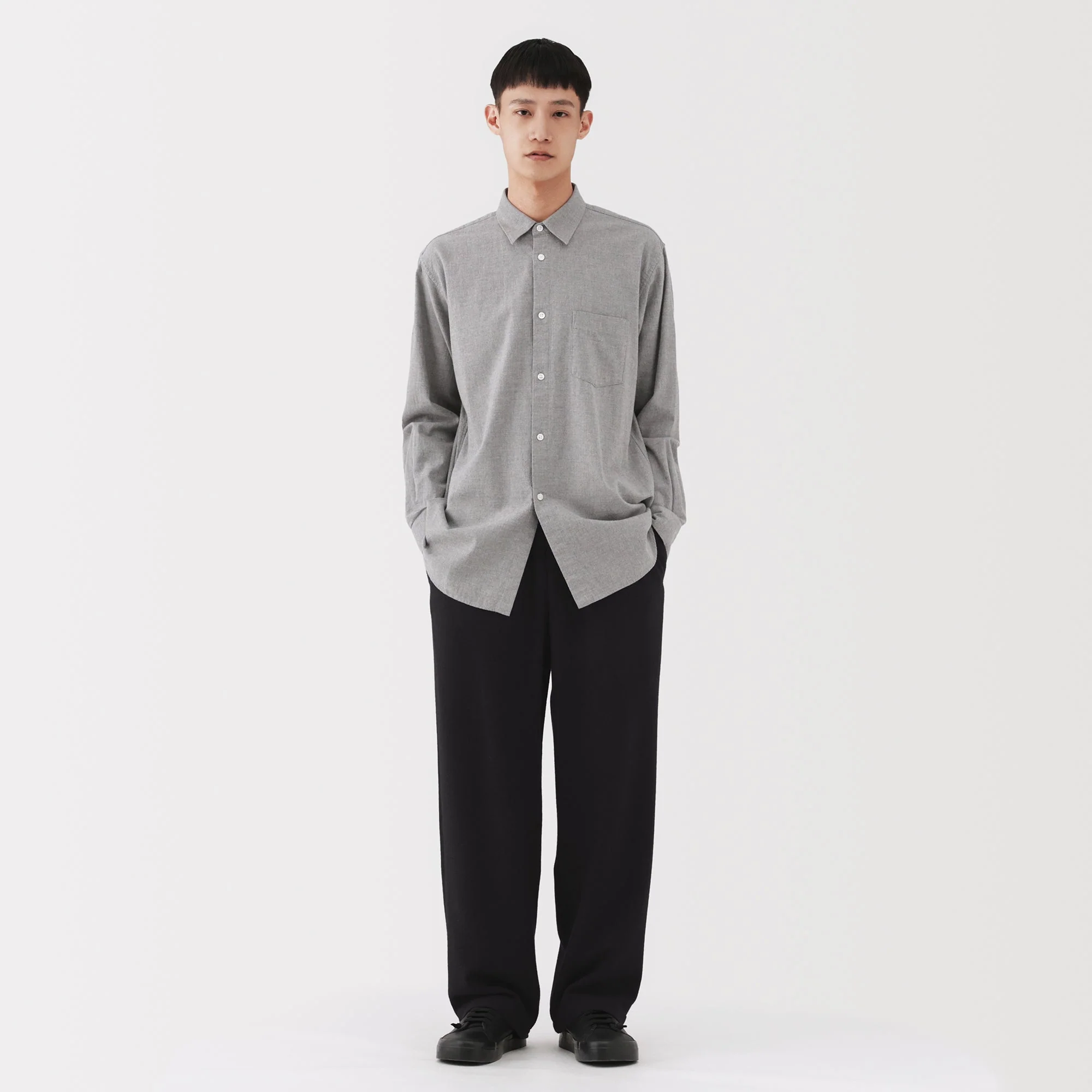 Labo Cashmere Mix Easy Pants - Image 12
