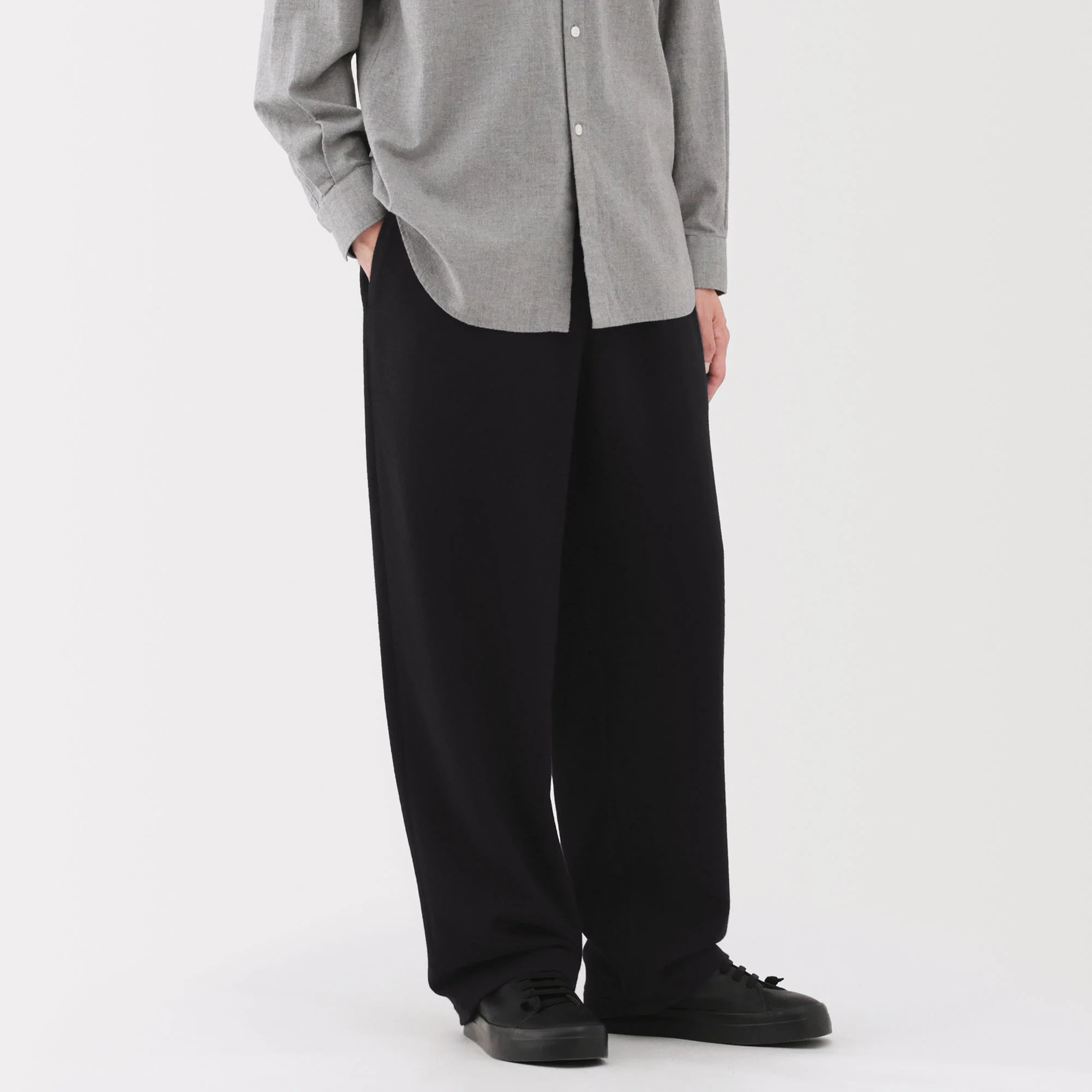 Labo Cashmere Mix Easy Pants - Image 13