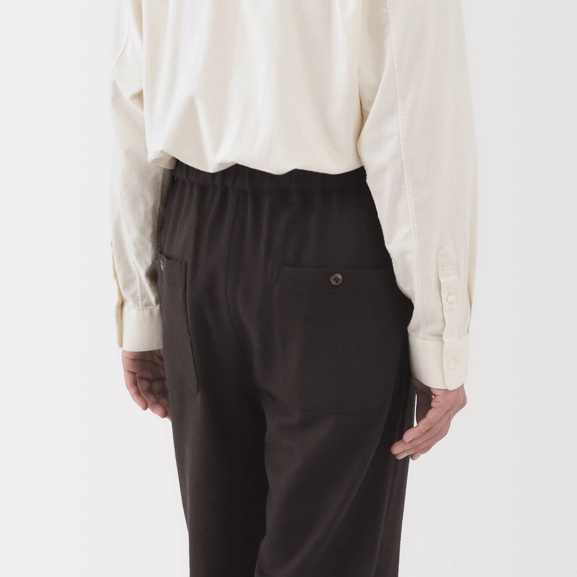 Labo Cashmere Mix Easy Pants - Image 17