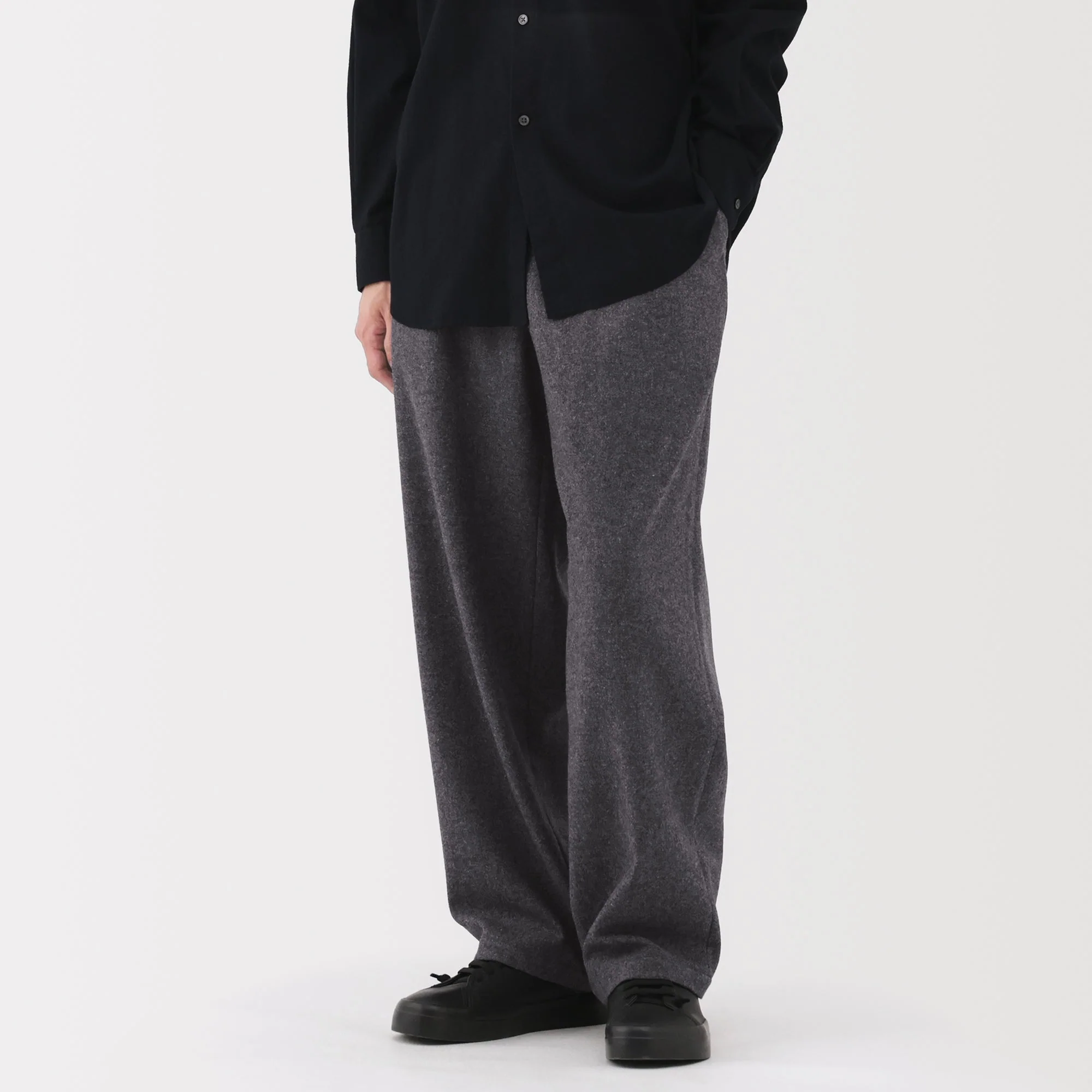 Labo Cashmere Mix Easy Pants - Image 4