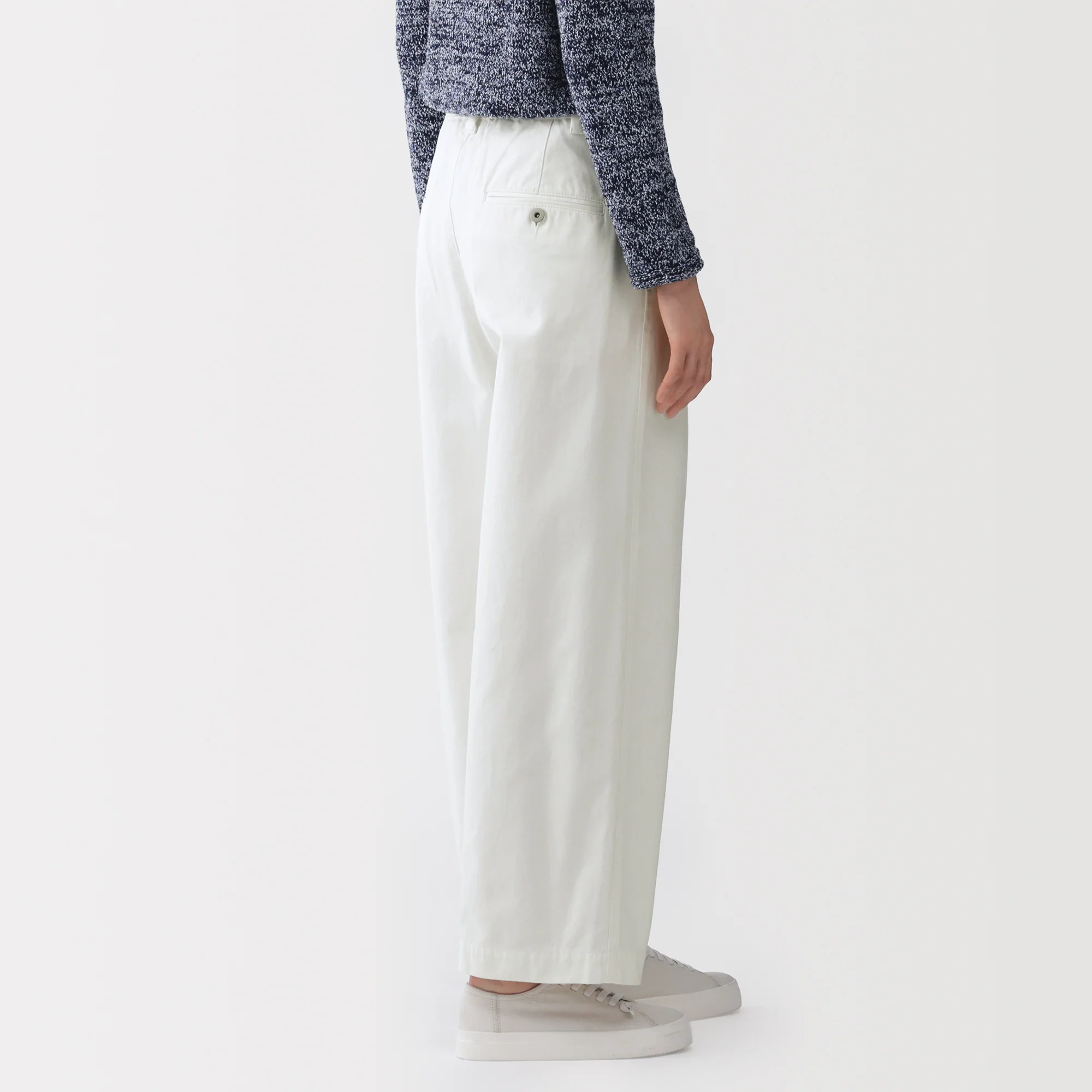 Labo Cotton Canvas Barrel Pants - Image 13