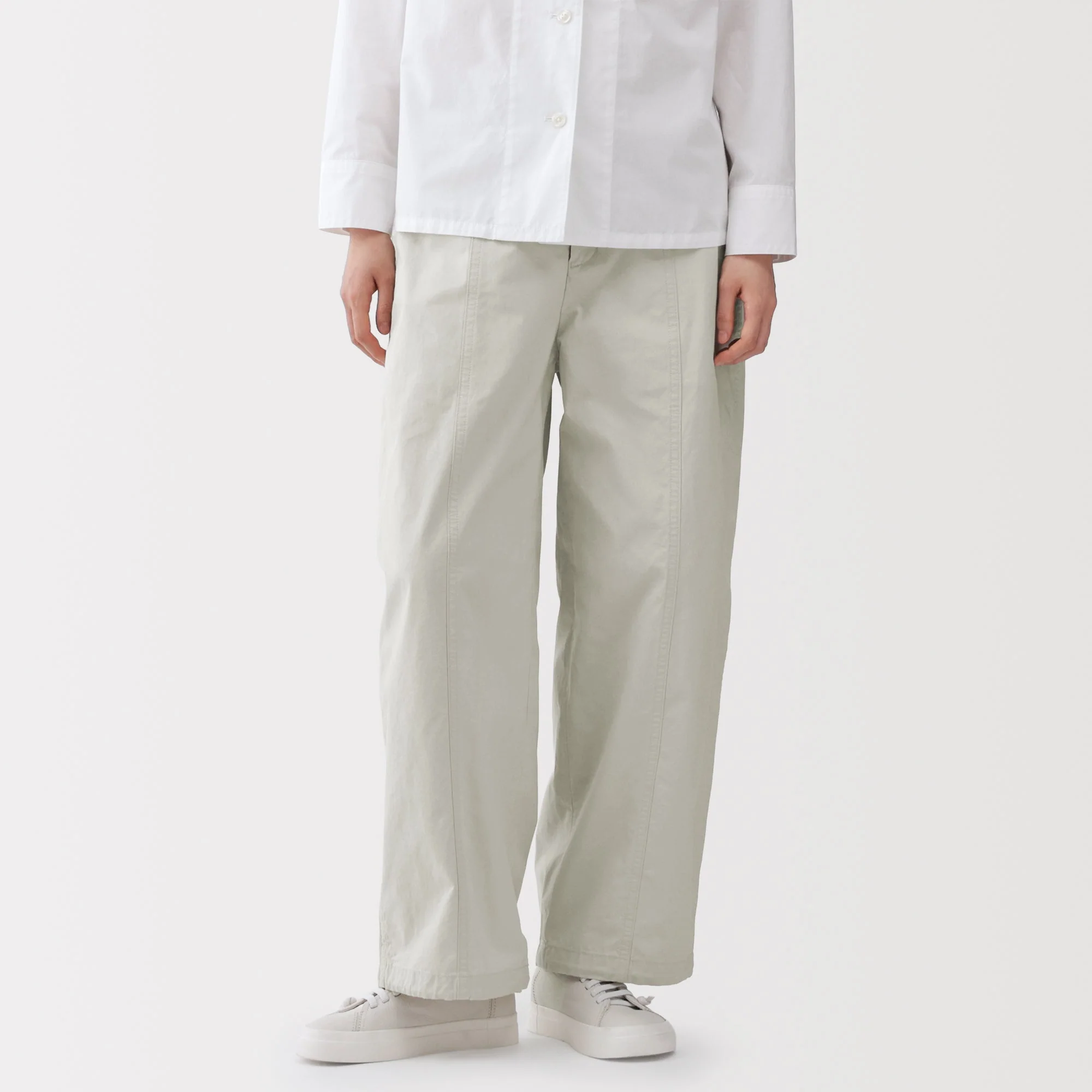 Labo Cotton Canvas Drawstring Pants - Image 4
