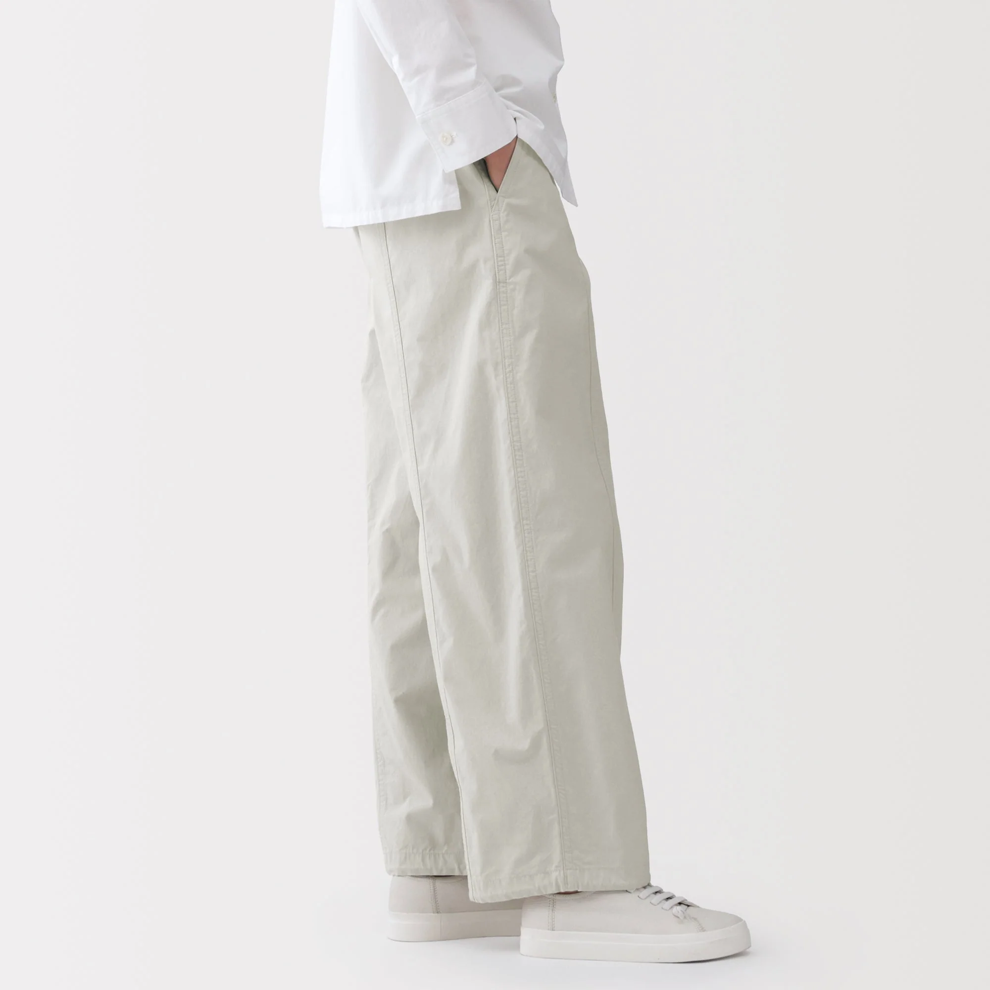 Labo Cotton Canvas Drawstring Pants - Image 6