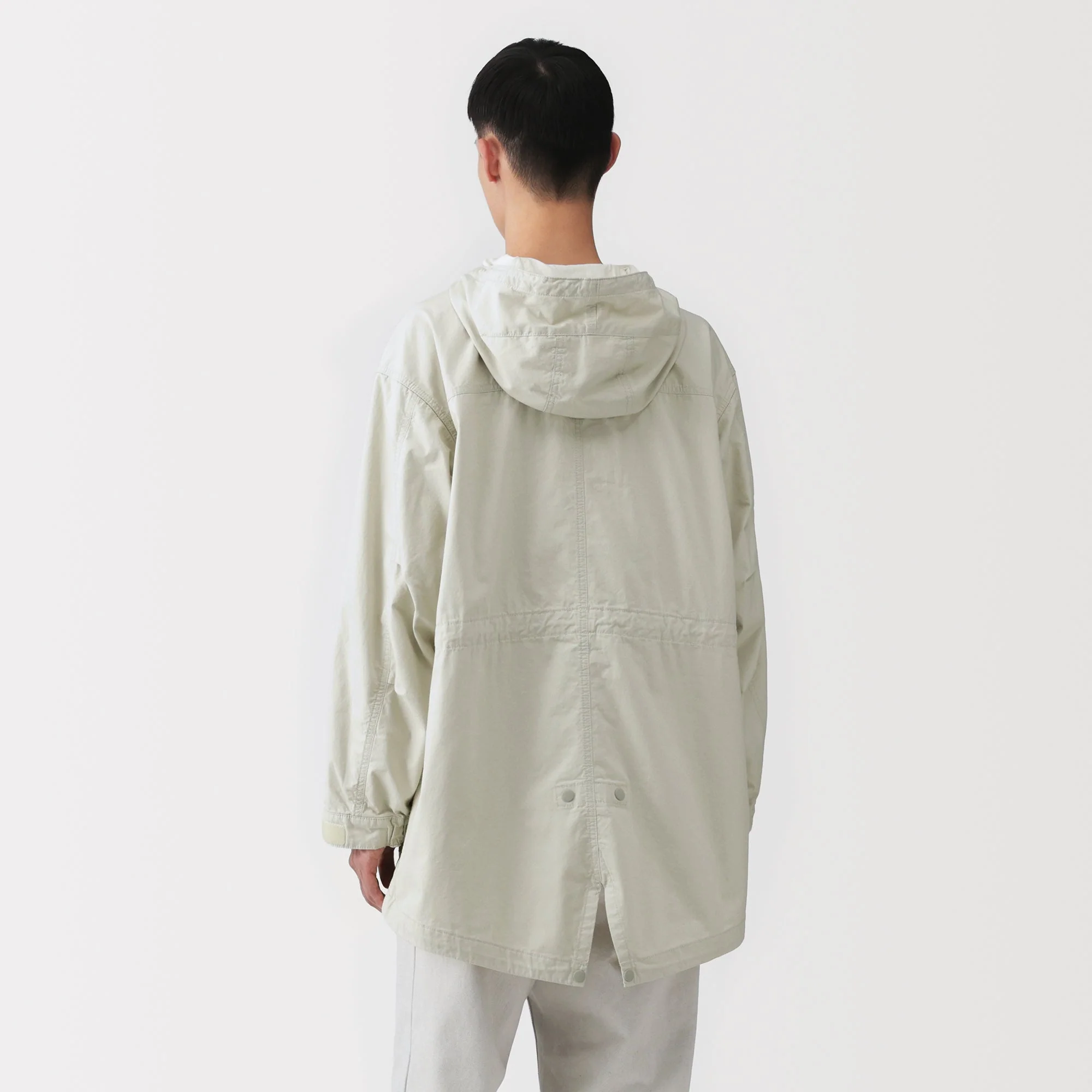 Labo Cotton Canvas Hooded Blouson - Image 18