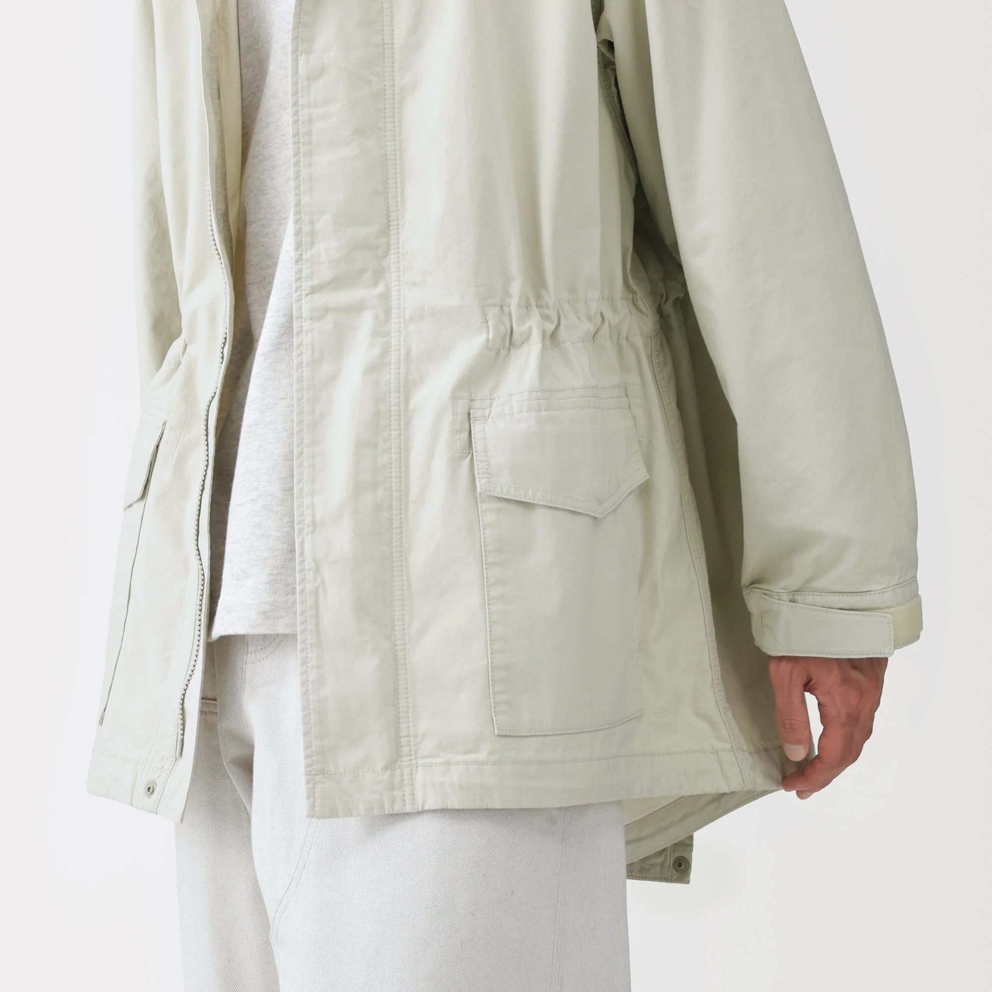 Labo Cotton Canvas Hooded Blouson - Image 23