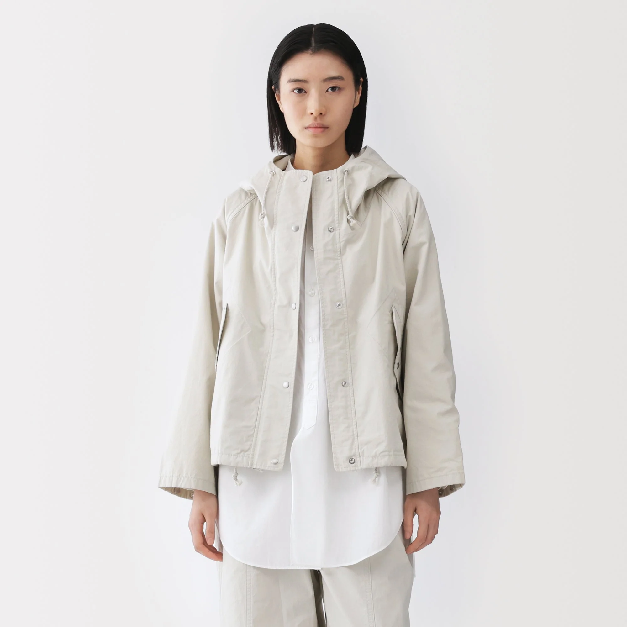 Labo Cotton Canvas Hooded Blouson - Image 15