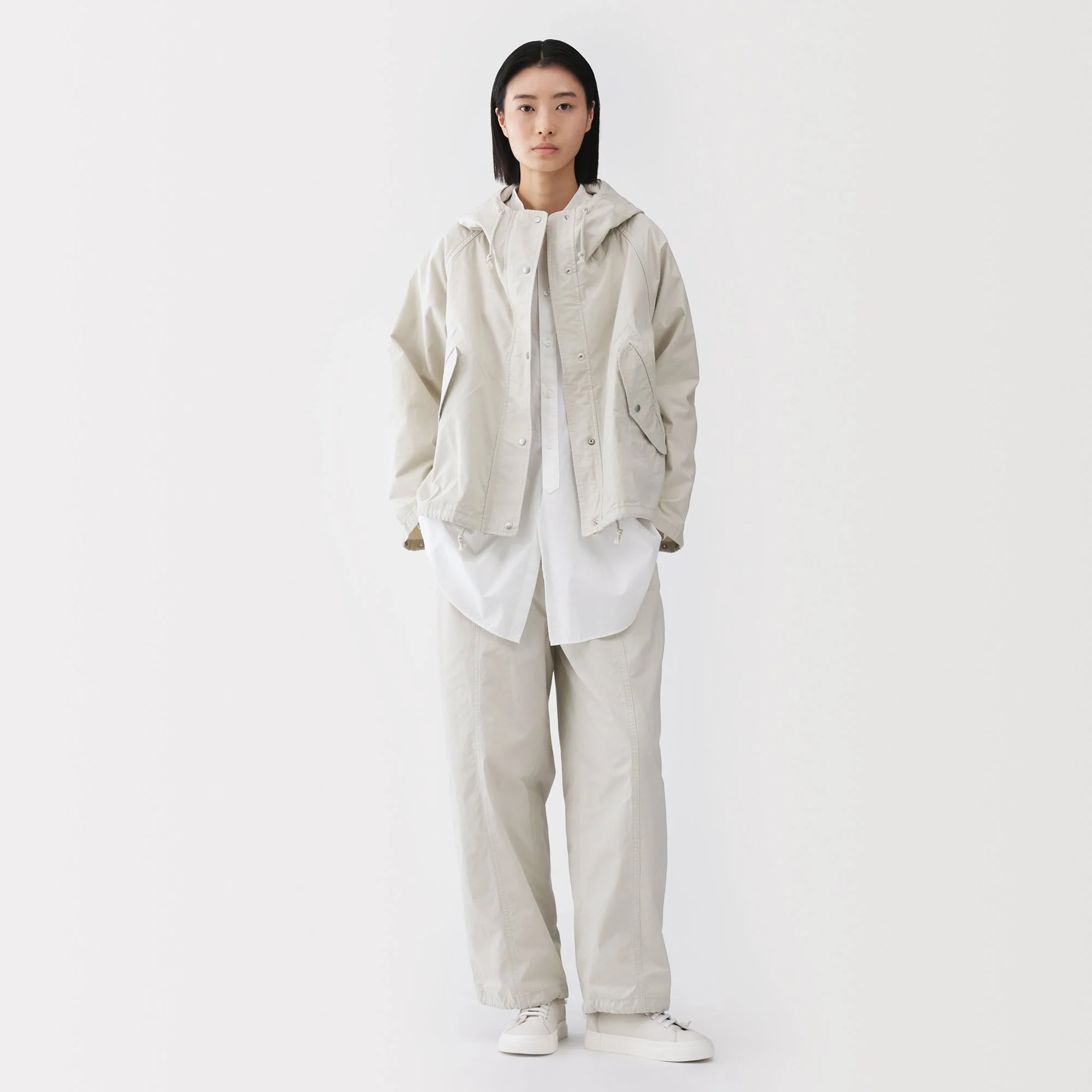 Labo Cotton Canvas Hooded Blouson - Image 16
