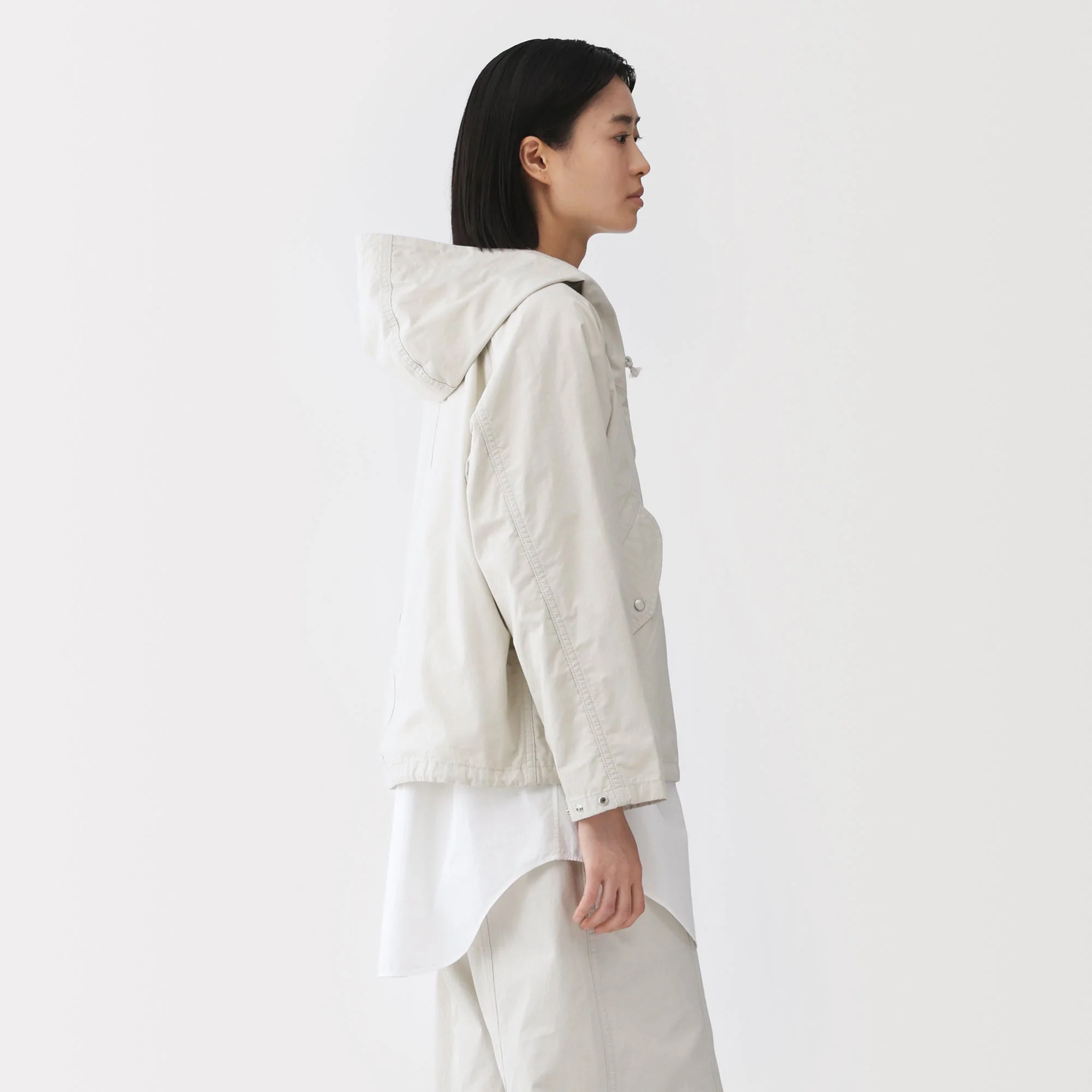 Labo Cotton Canvas Hooded Blouson - Image 17