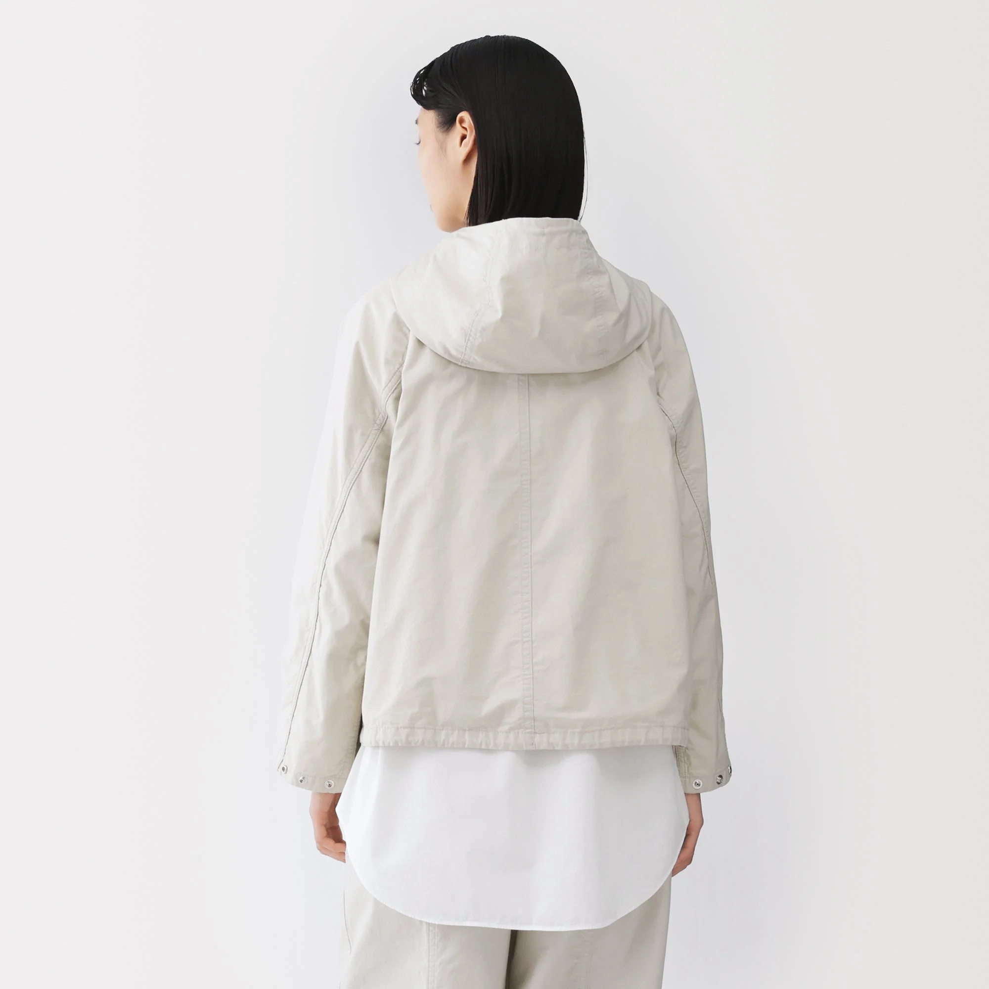 Labo Cotton Canvas Hooded Blouson - Image 18