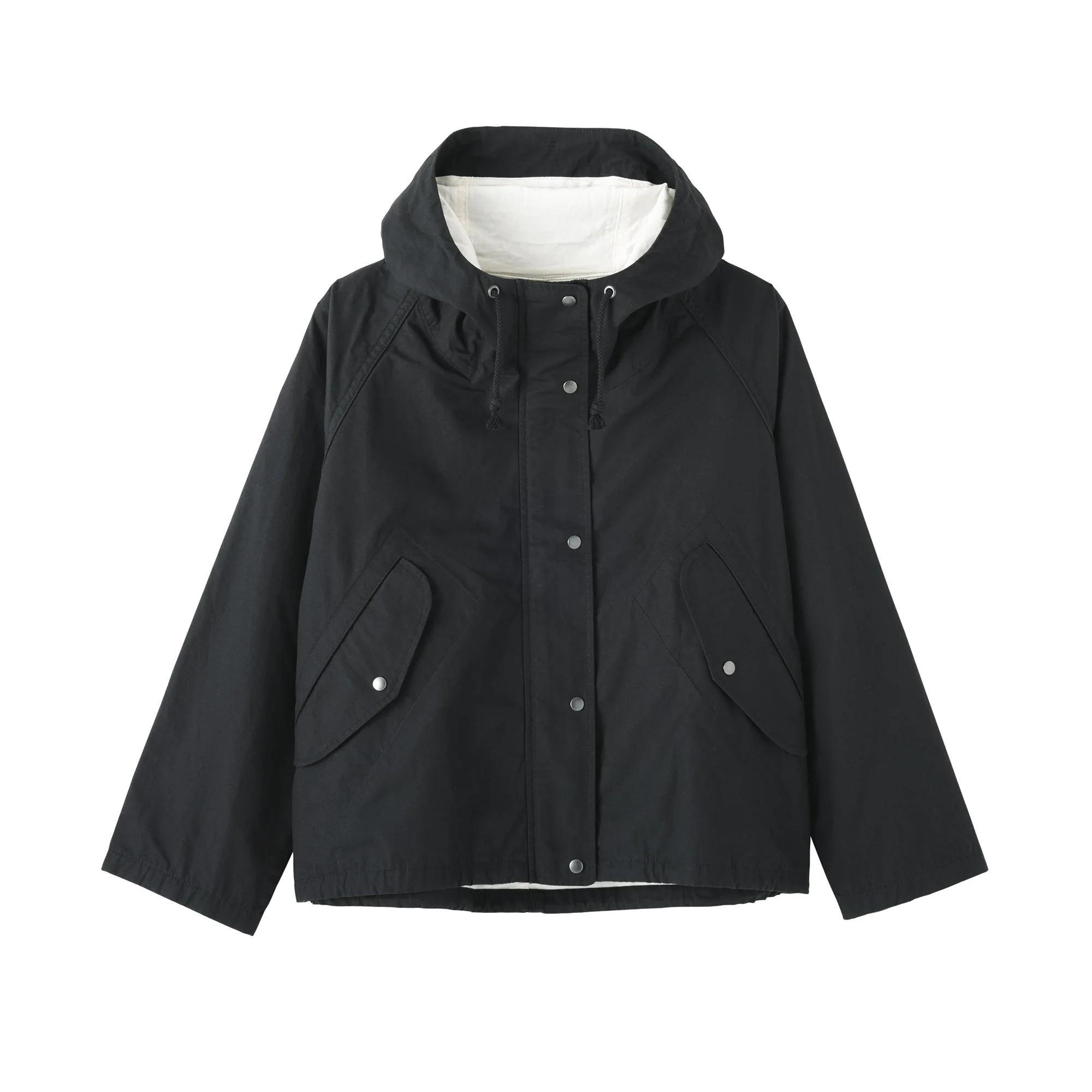 Labo Cotton Canvas Hooded Blouson - Image 2
