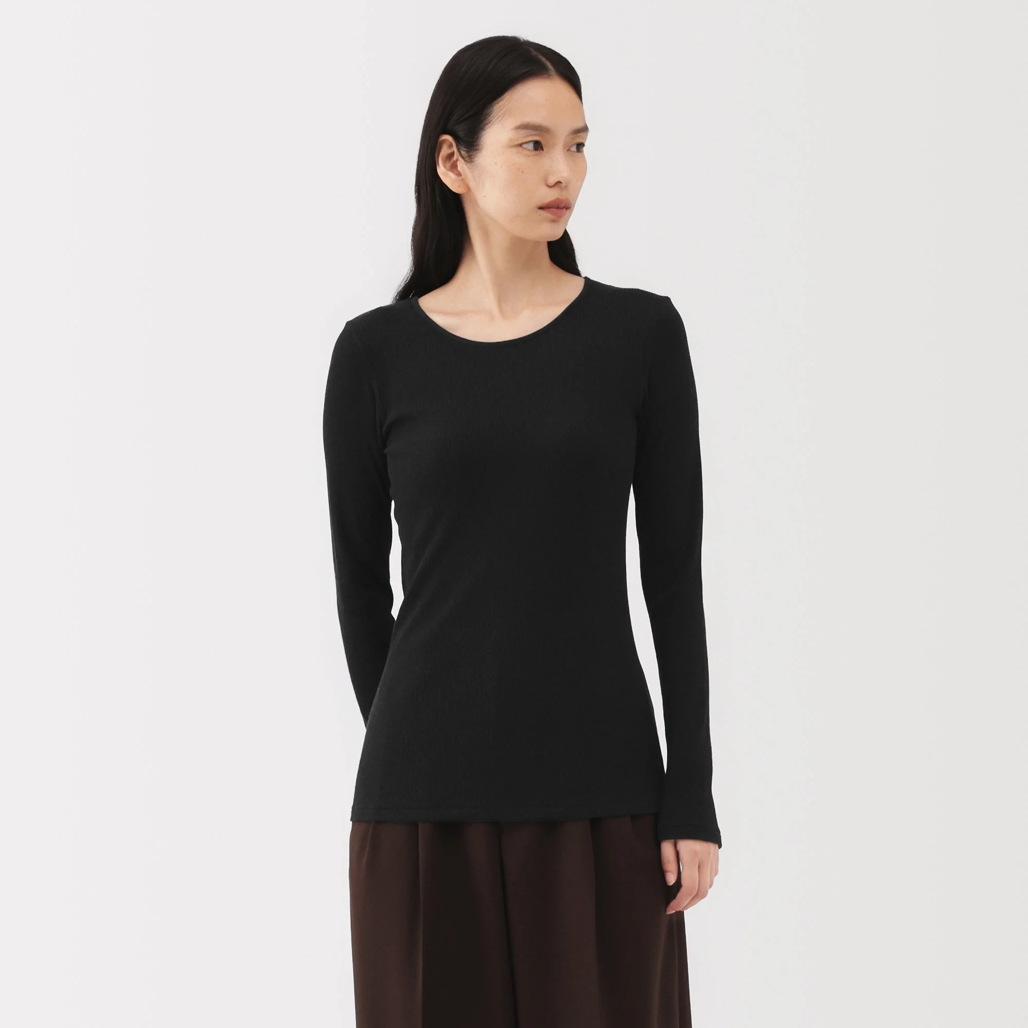 Labo Cotton Cashmere Ribbed T-Shirt - Image 19