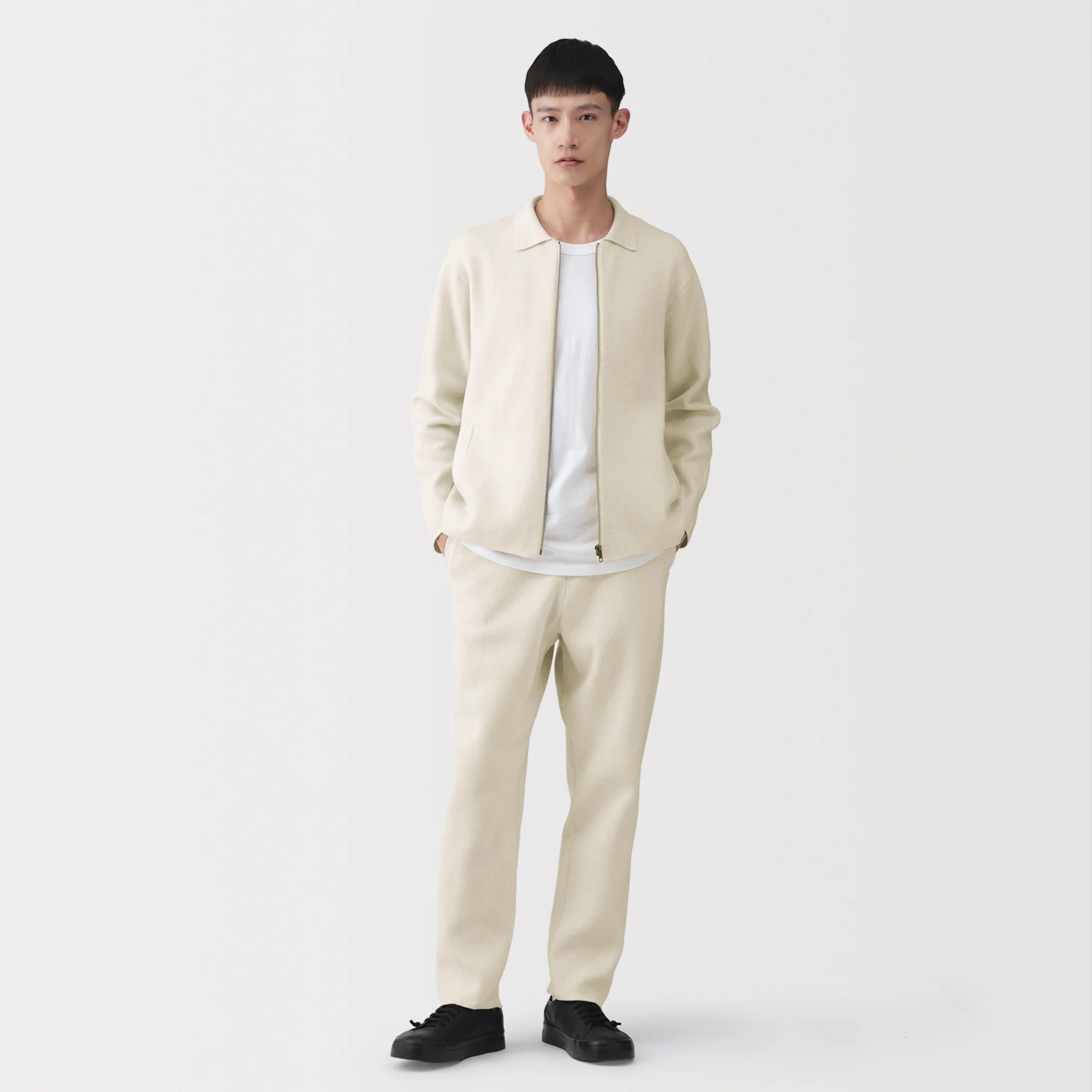 Labo Cotton Milano Rib Easy Pants - Image 3