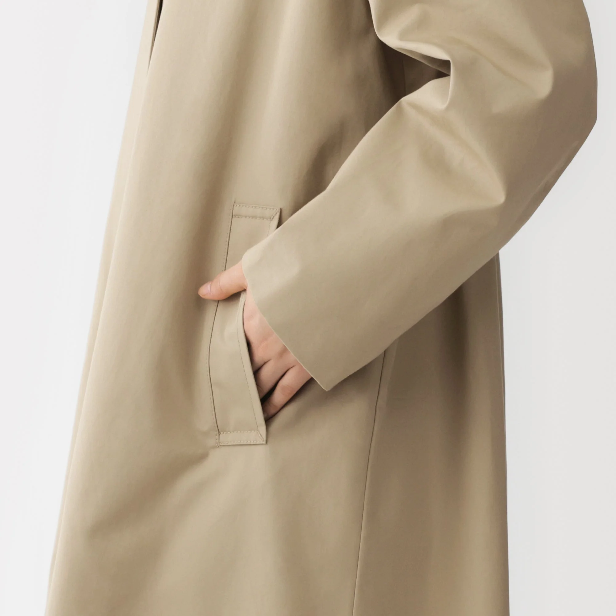 Labo Cotton Single Breasted Coat - Image 23