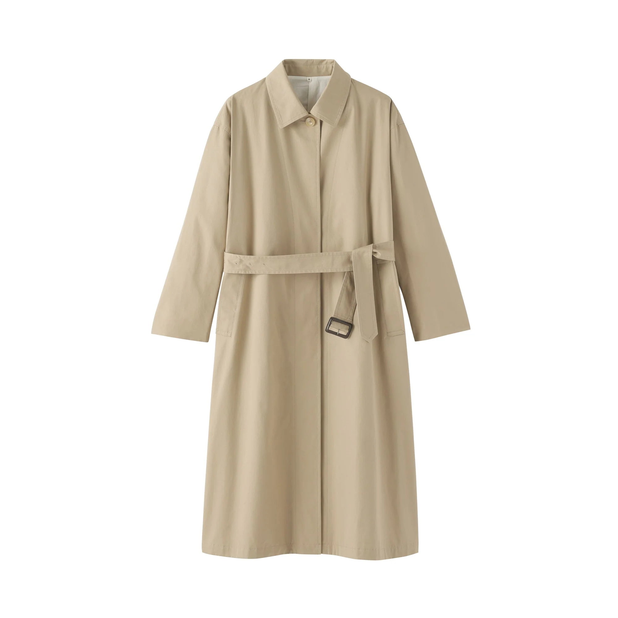 Labo Cotton Single Breasted Coat - Image 9