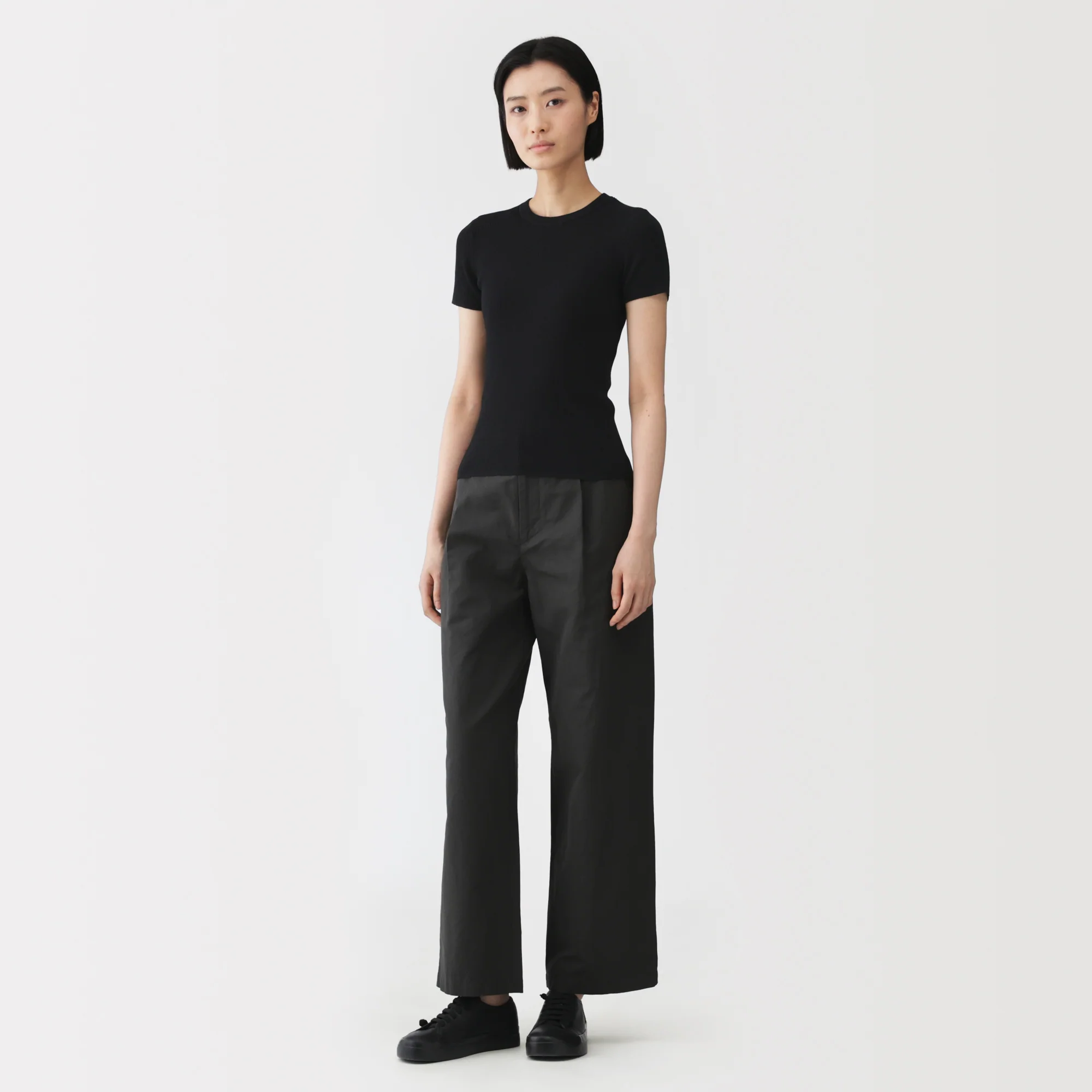 Labo High-Twist Cotton Knit T-Shirt - Image 12