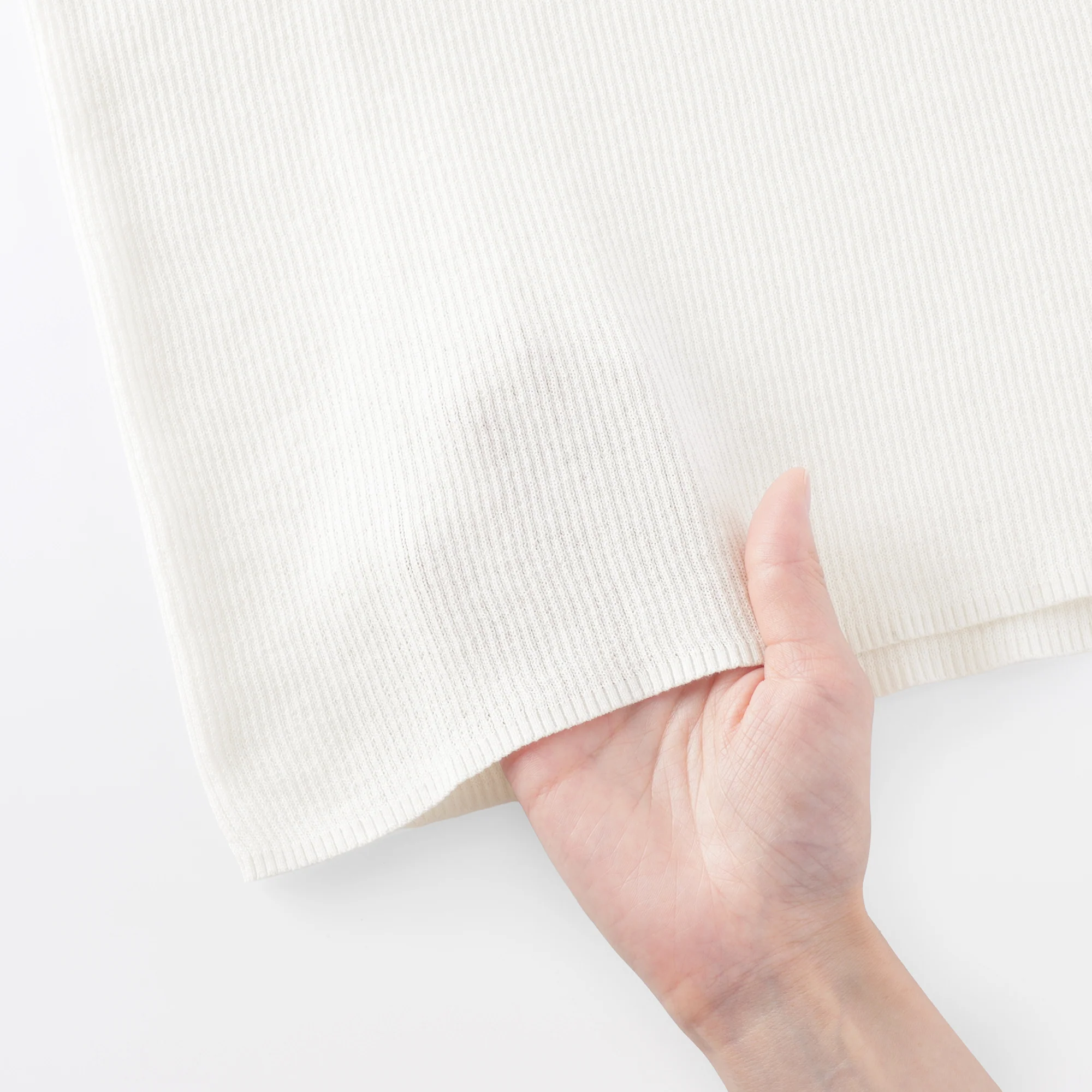 Labo High-Twist Cotton Knit T-Shirt - Image 17