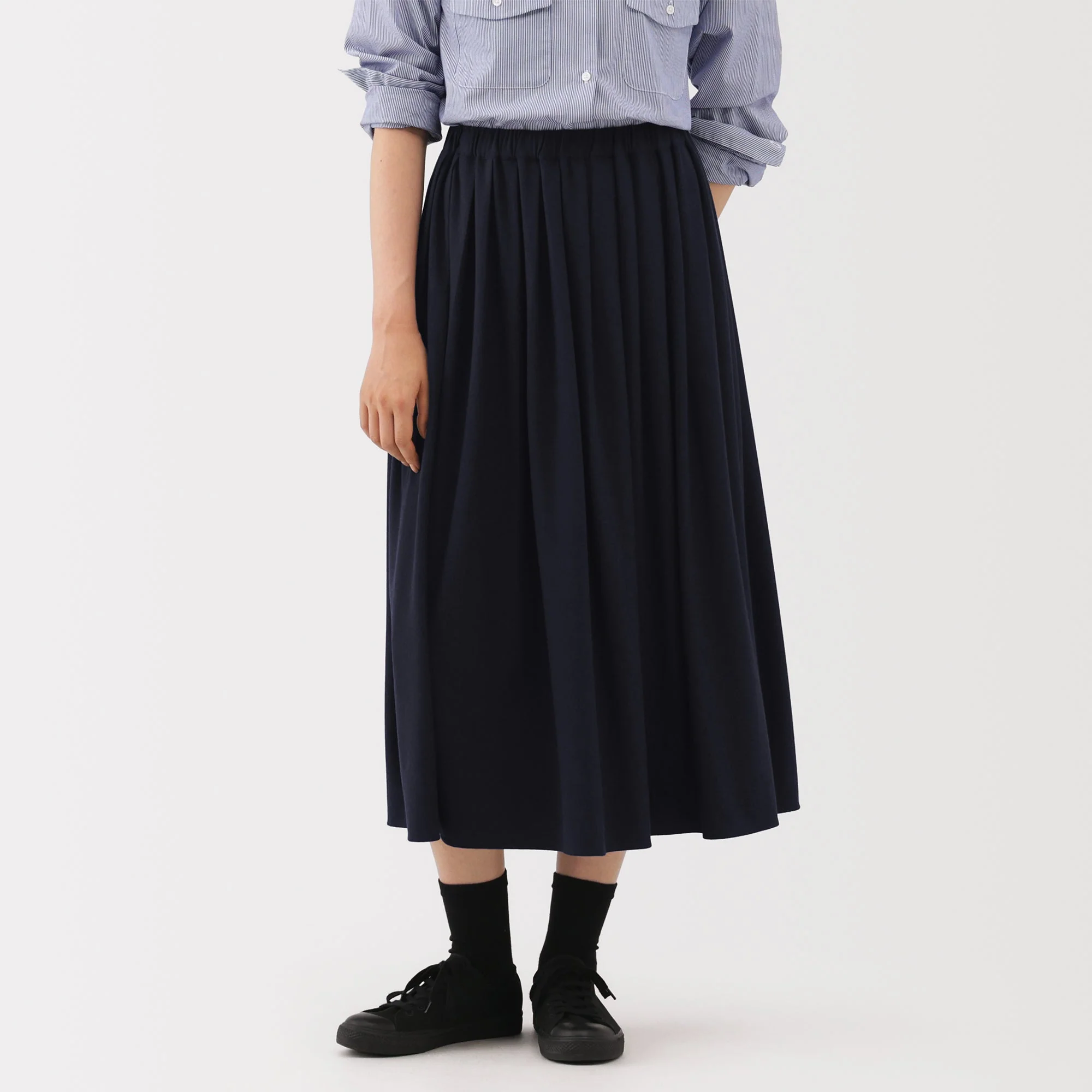Labo Jersey Pleated Skirt - Image 22