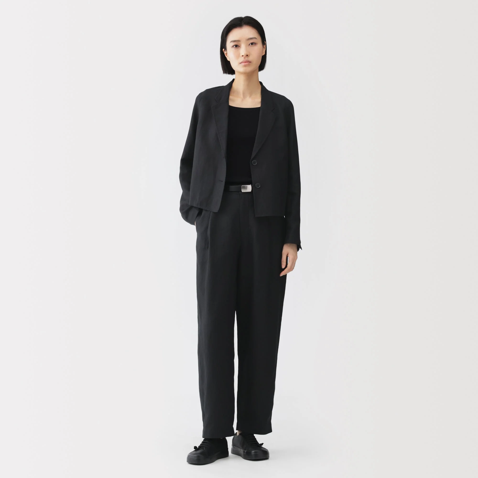 Labo Linen Lyocell Wide Pants - Image 12