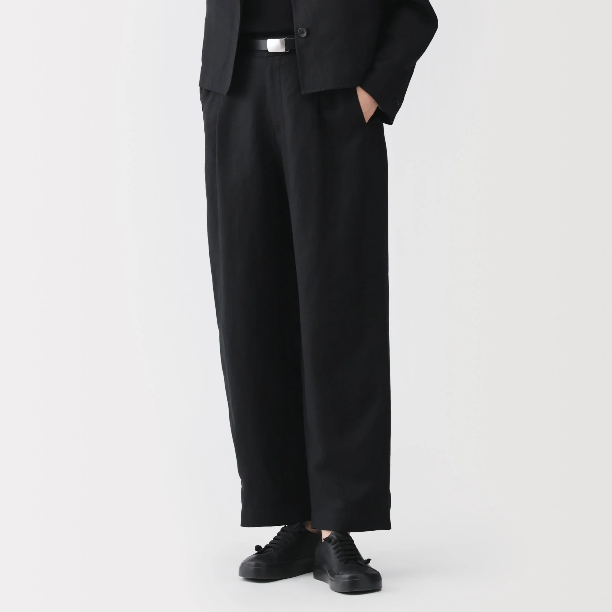 Labo Linen Lyocell Wide Pants - Image 13