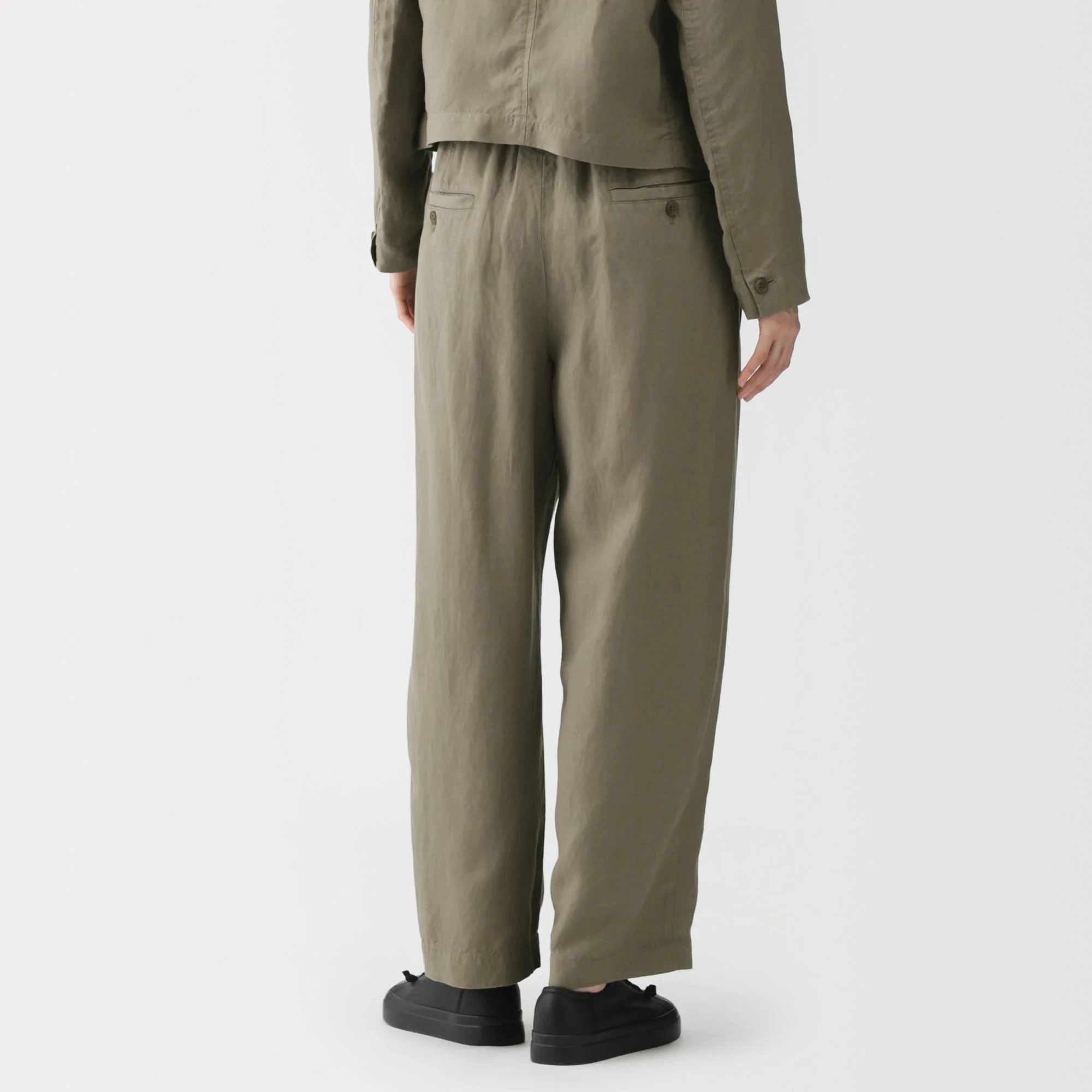 Labo Linen Lyocell Wide Pants - Image 15
