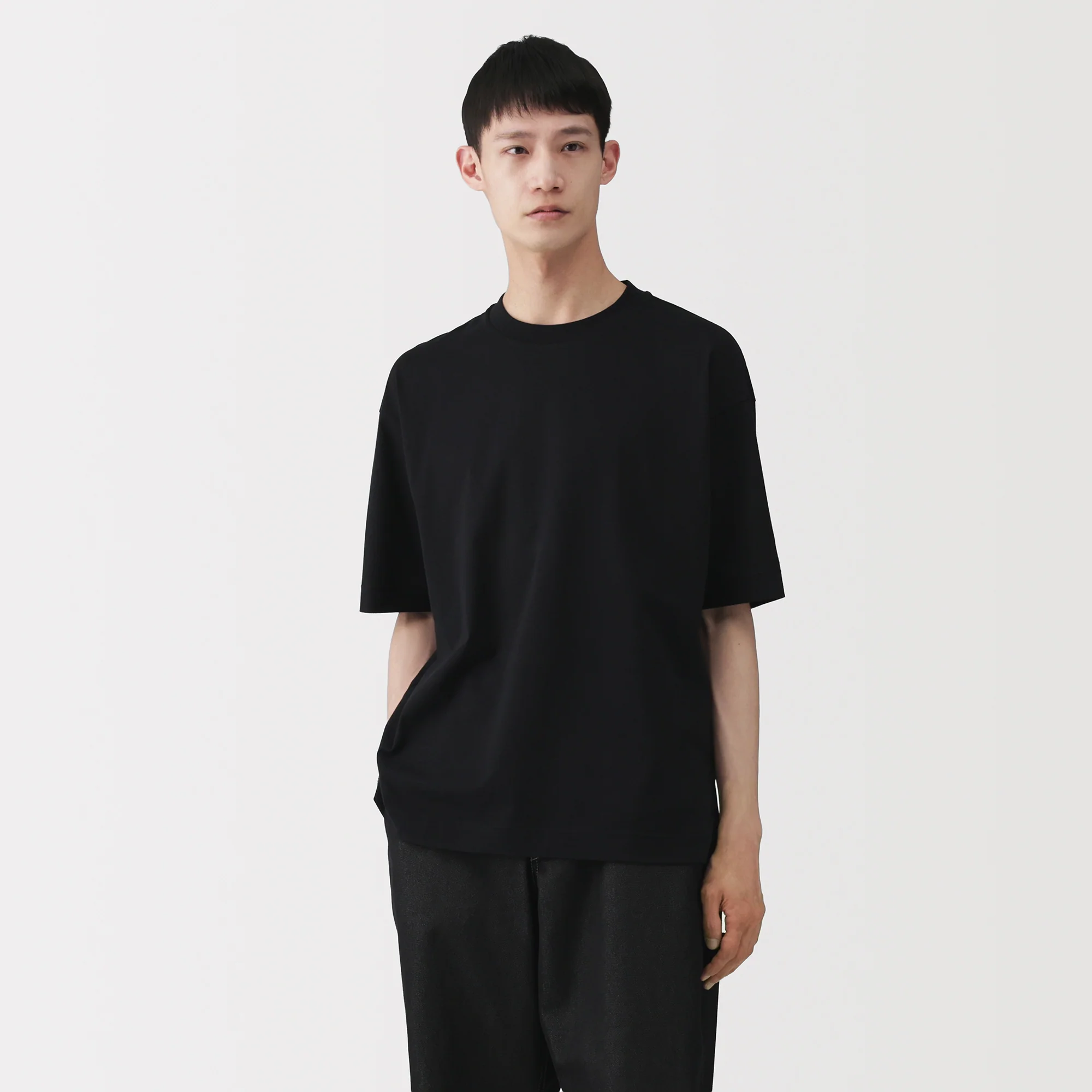 Labo Loopwheel Cotton Knit T-Shirt - Image 12
