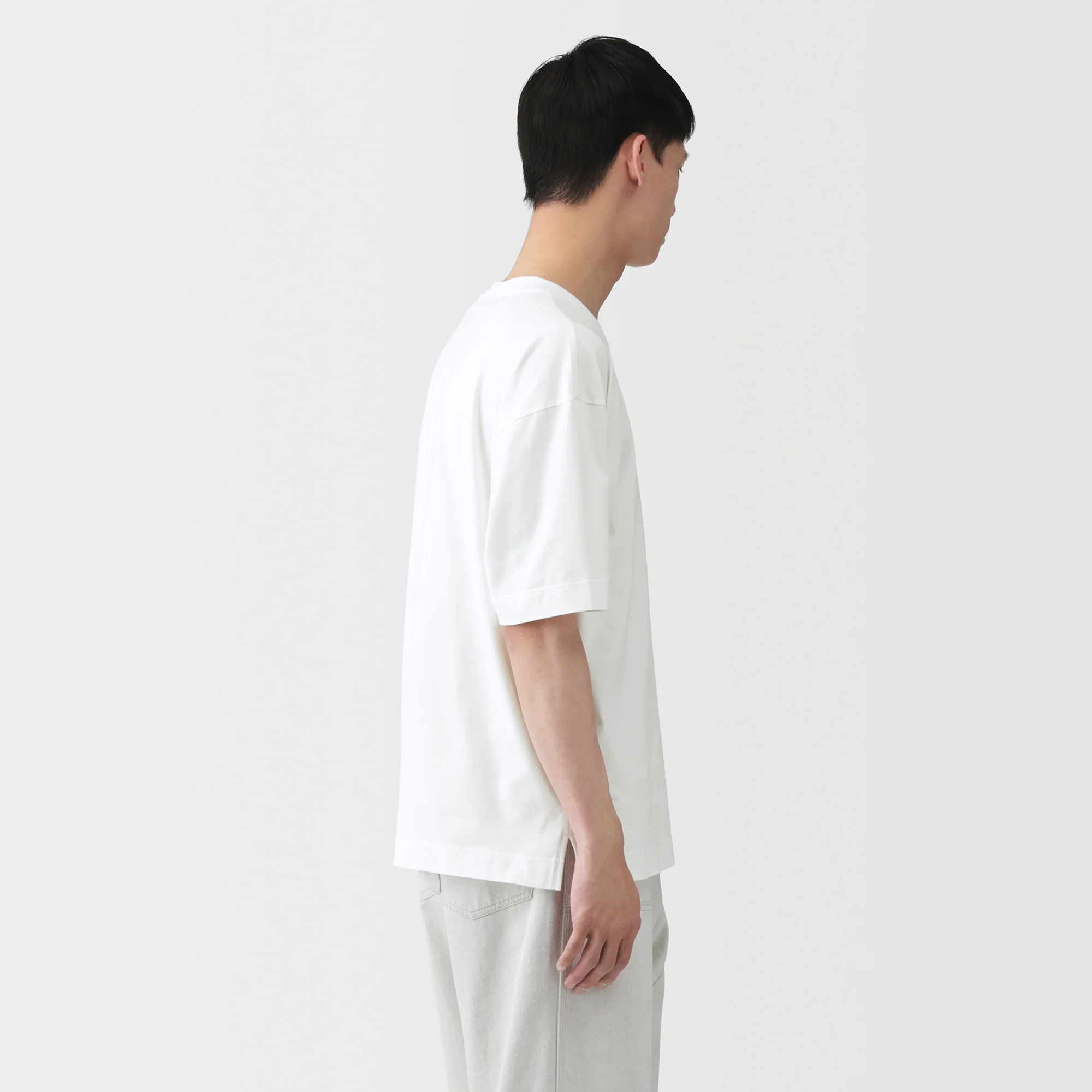 Labo Loopwheel Cotton Knit T-Shirt - Image 14