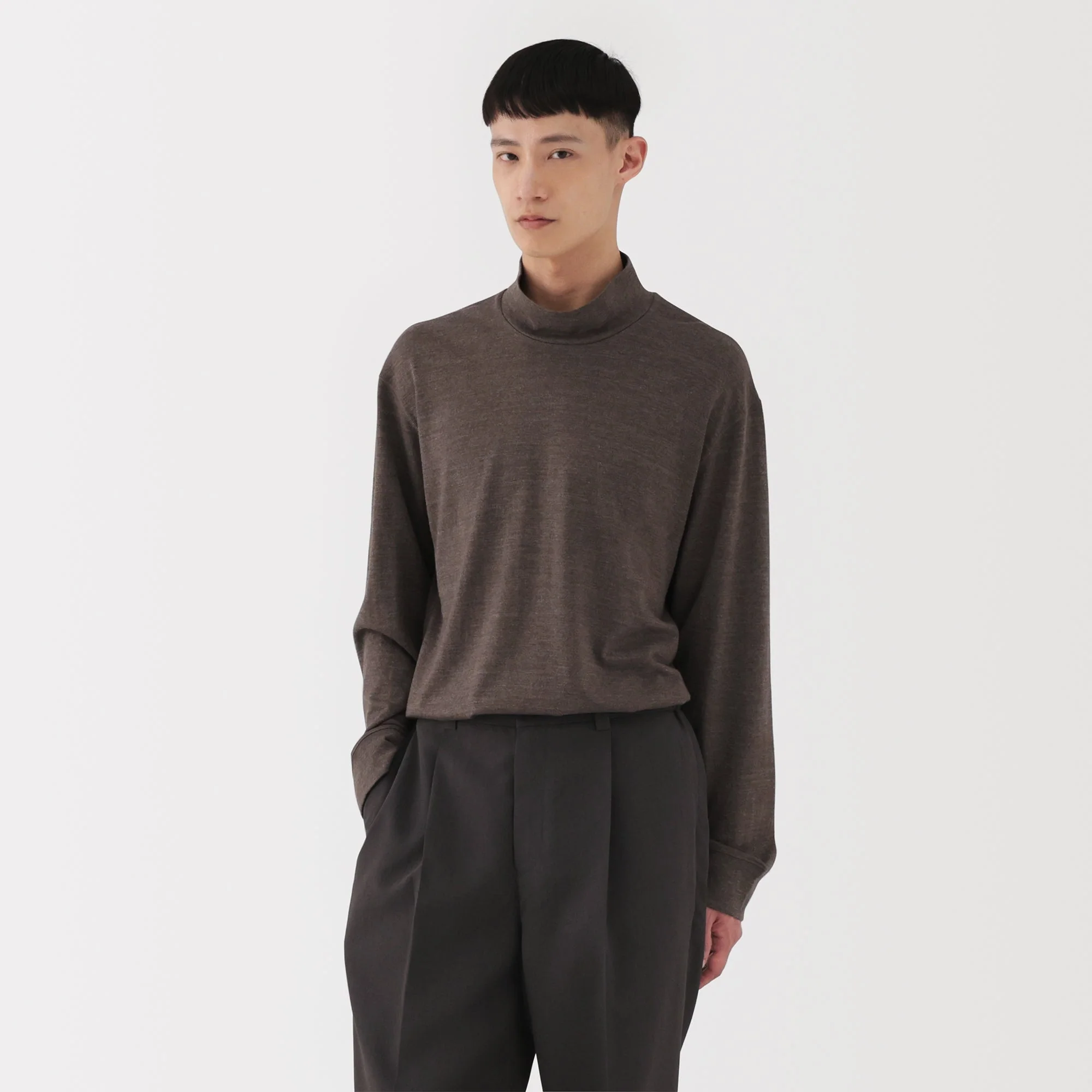 Labo Loopwheel High Neck T-Shirt