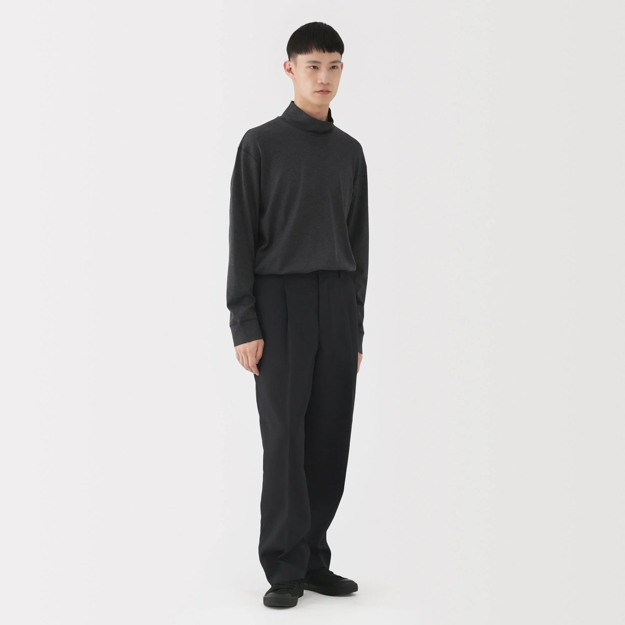 Labo Loopwheel High Neck T-Shirt - Image 12