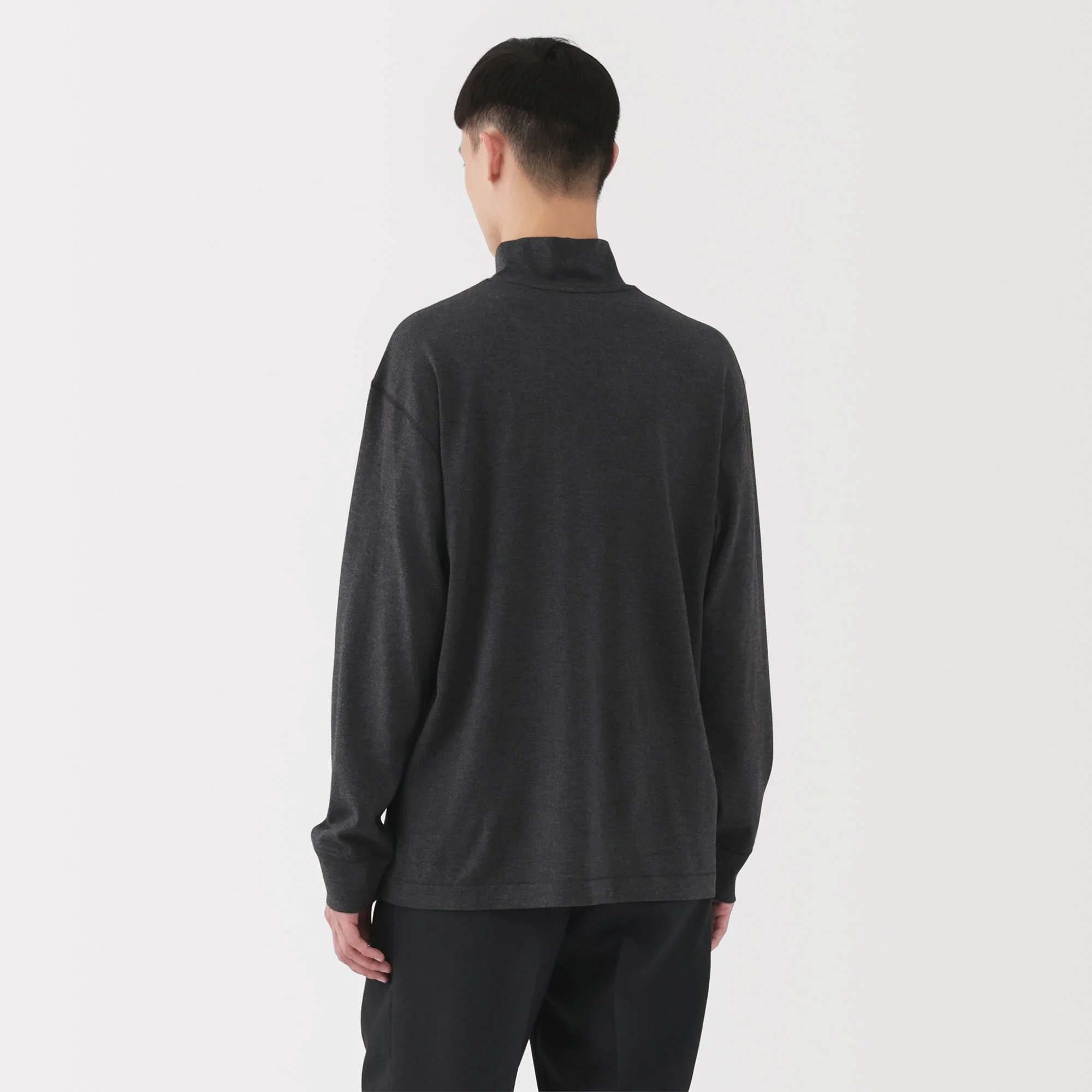 Labo Loopwheel High Neck T-Shirt - Image 7