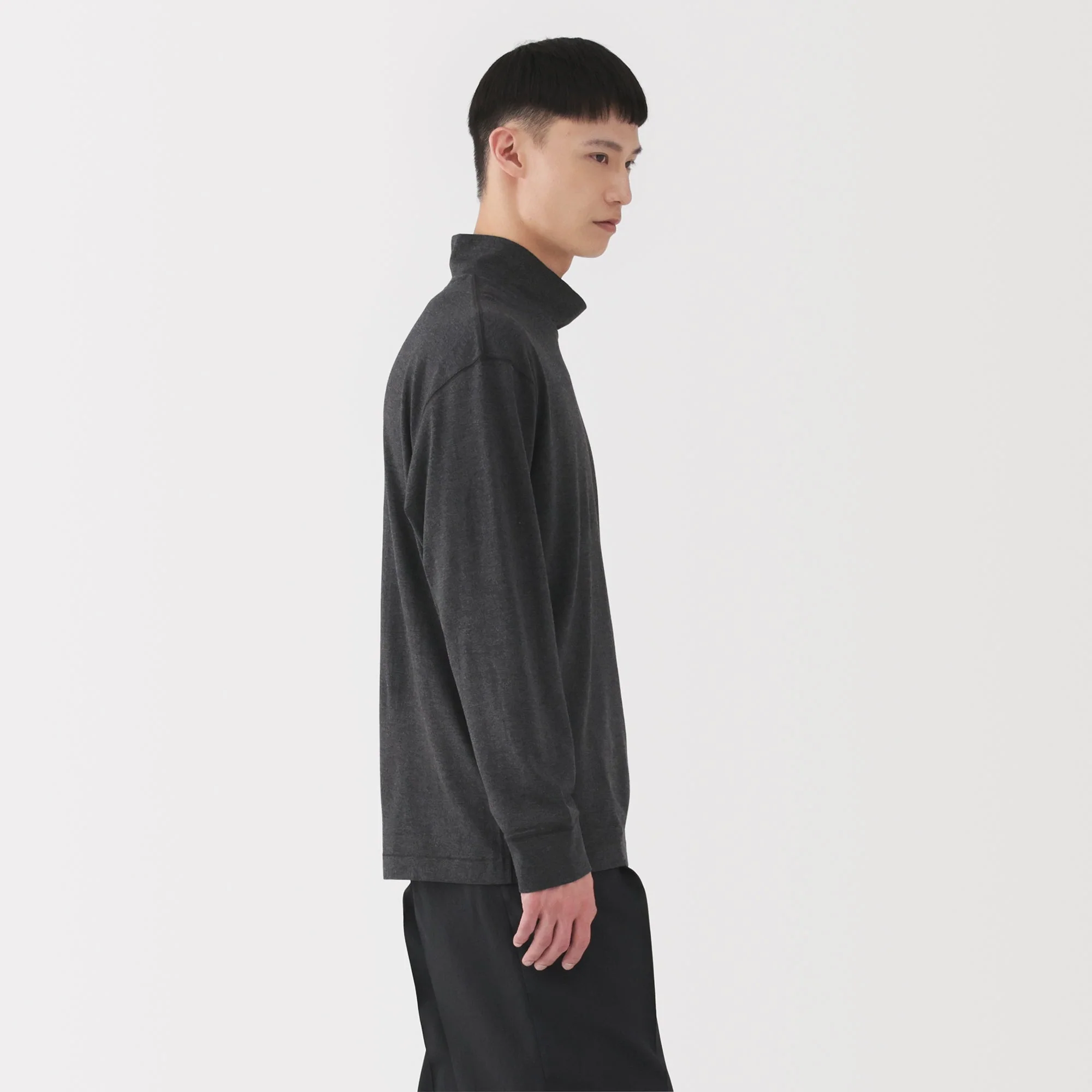 Labo Loopwheel High Neck T-Shirt - Image 8