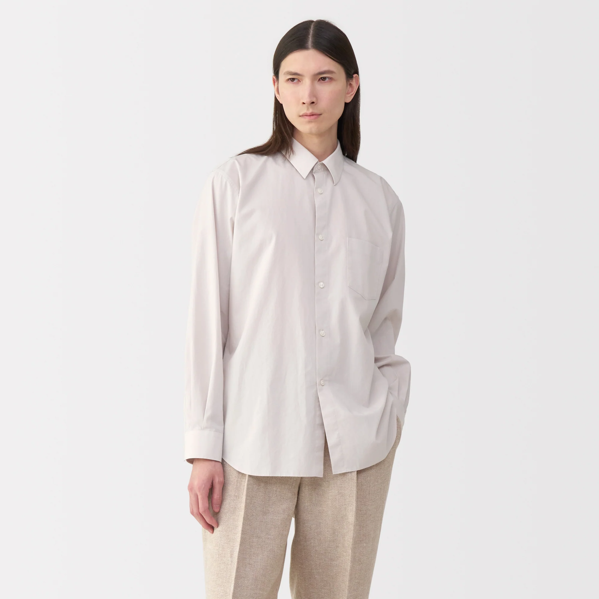 Labo Men's Poplin Regular Collar Shirt - Image 4