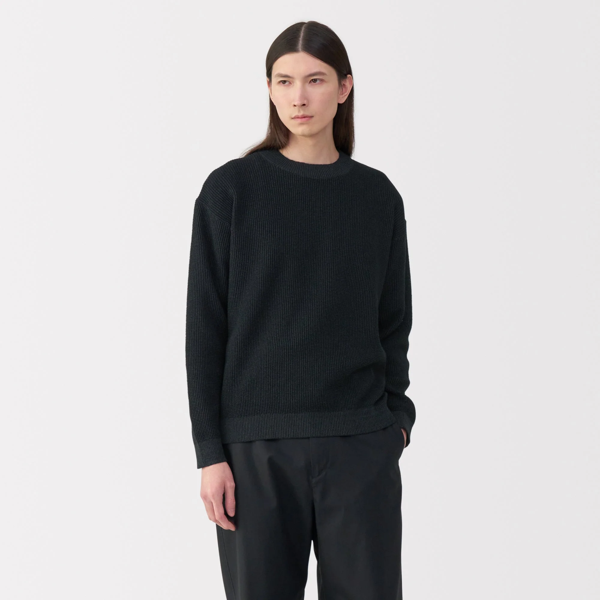 Labo Men's Washi Blend Knit Pullover - Image 11