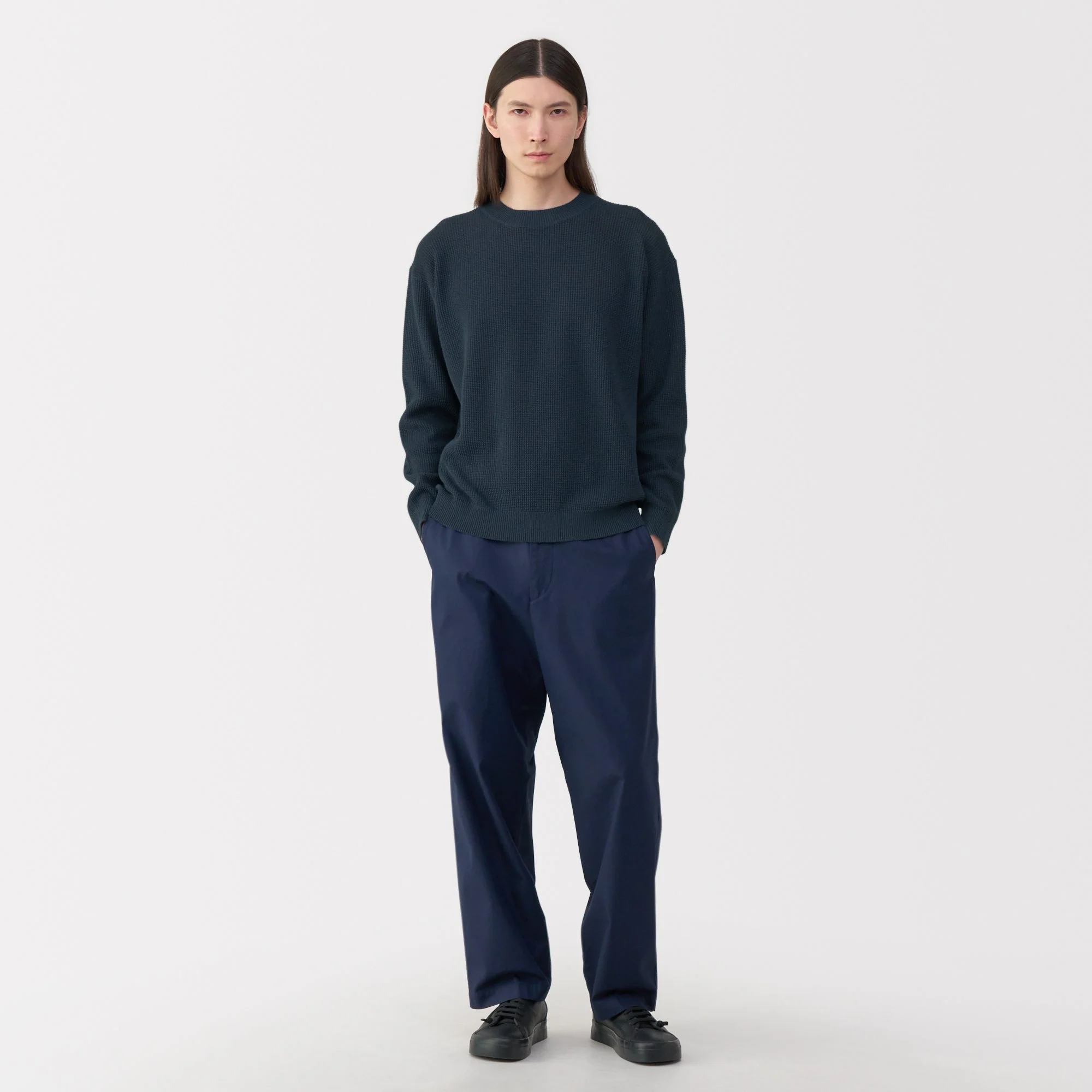 Labo Men's Washi Blend Knit Pullover - Image 17