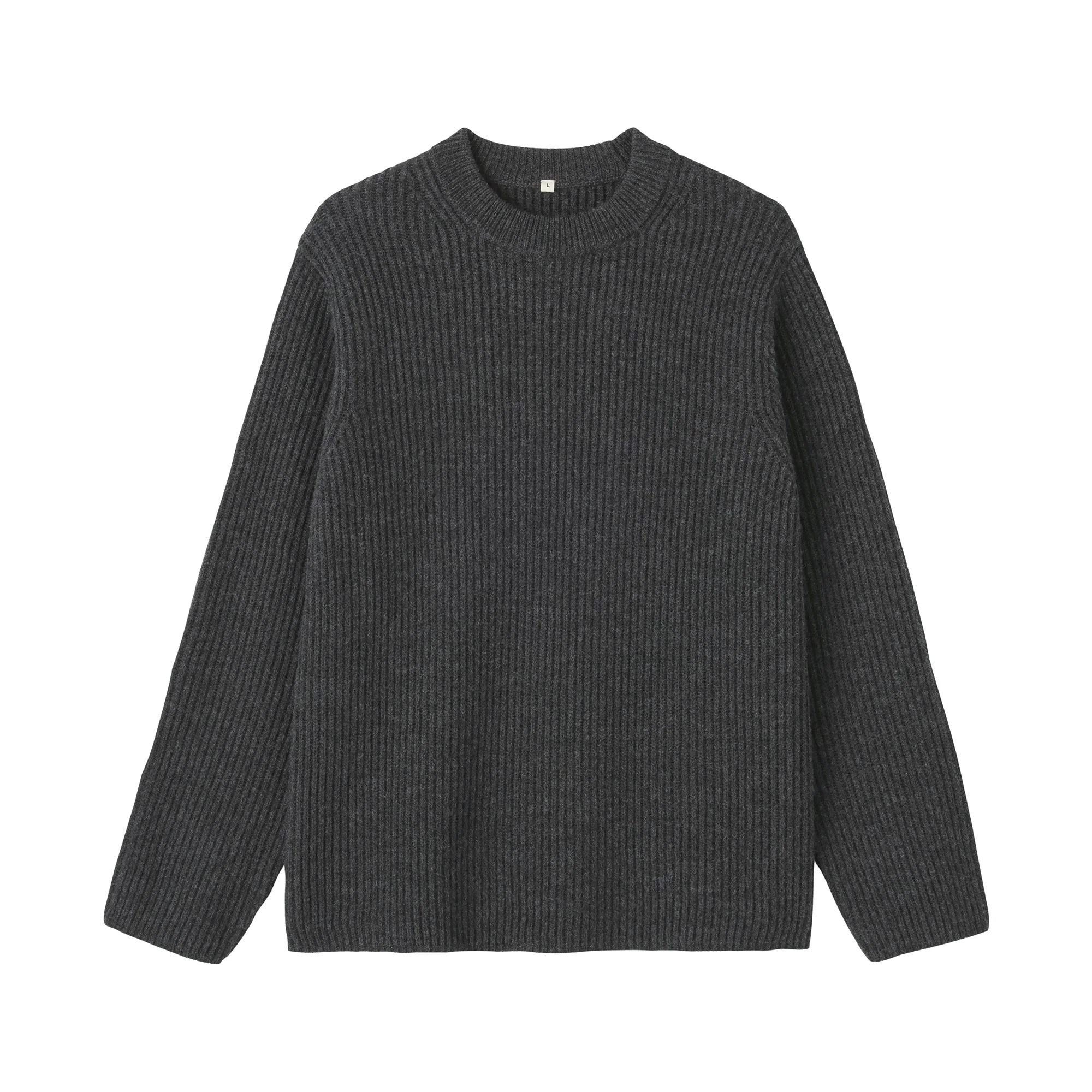 Labo Merino Wool Elbow Patch Sweater - Image 2