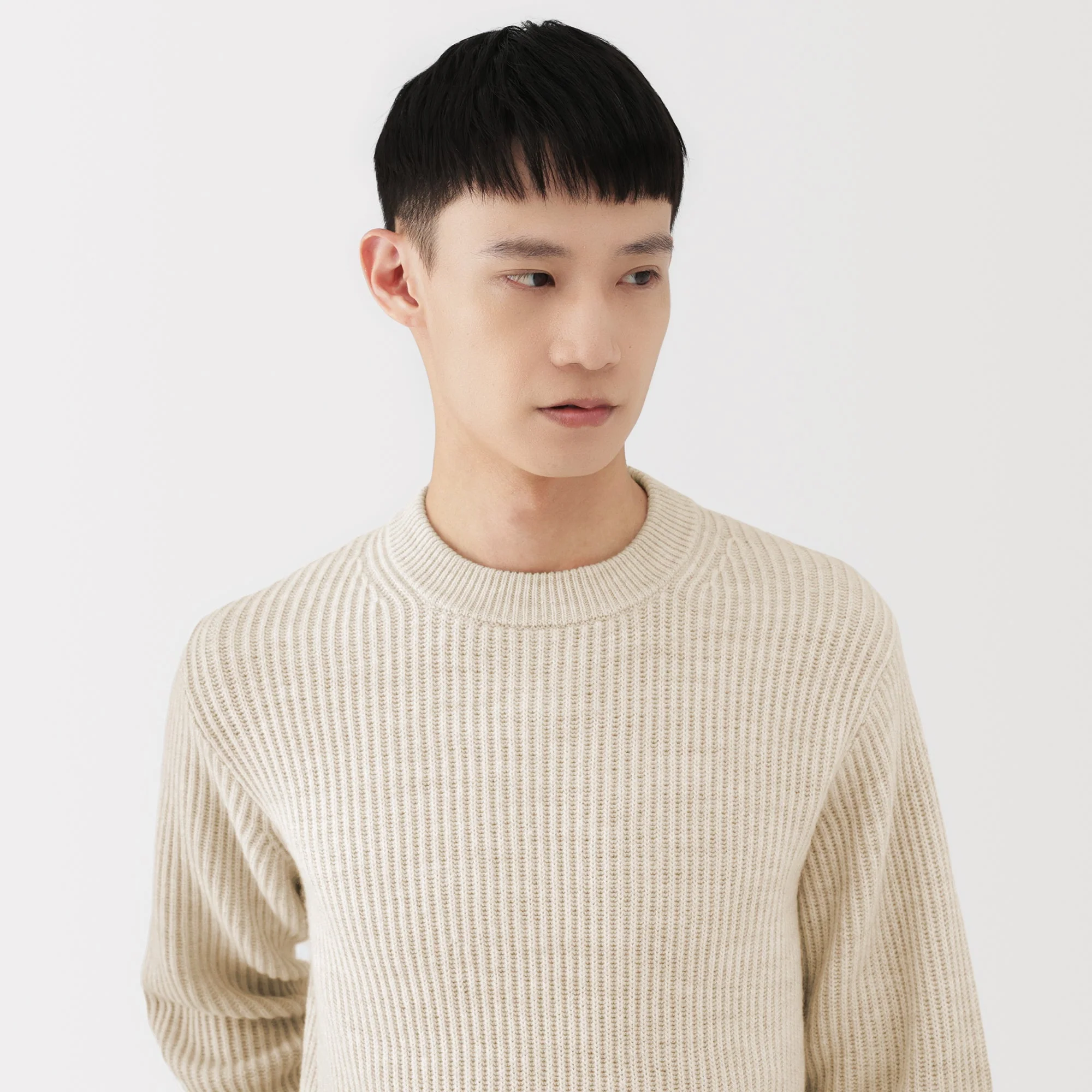 Labo Merino Wool Elbow Patch Sweater - Image 23