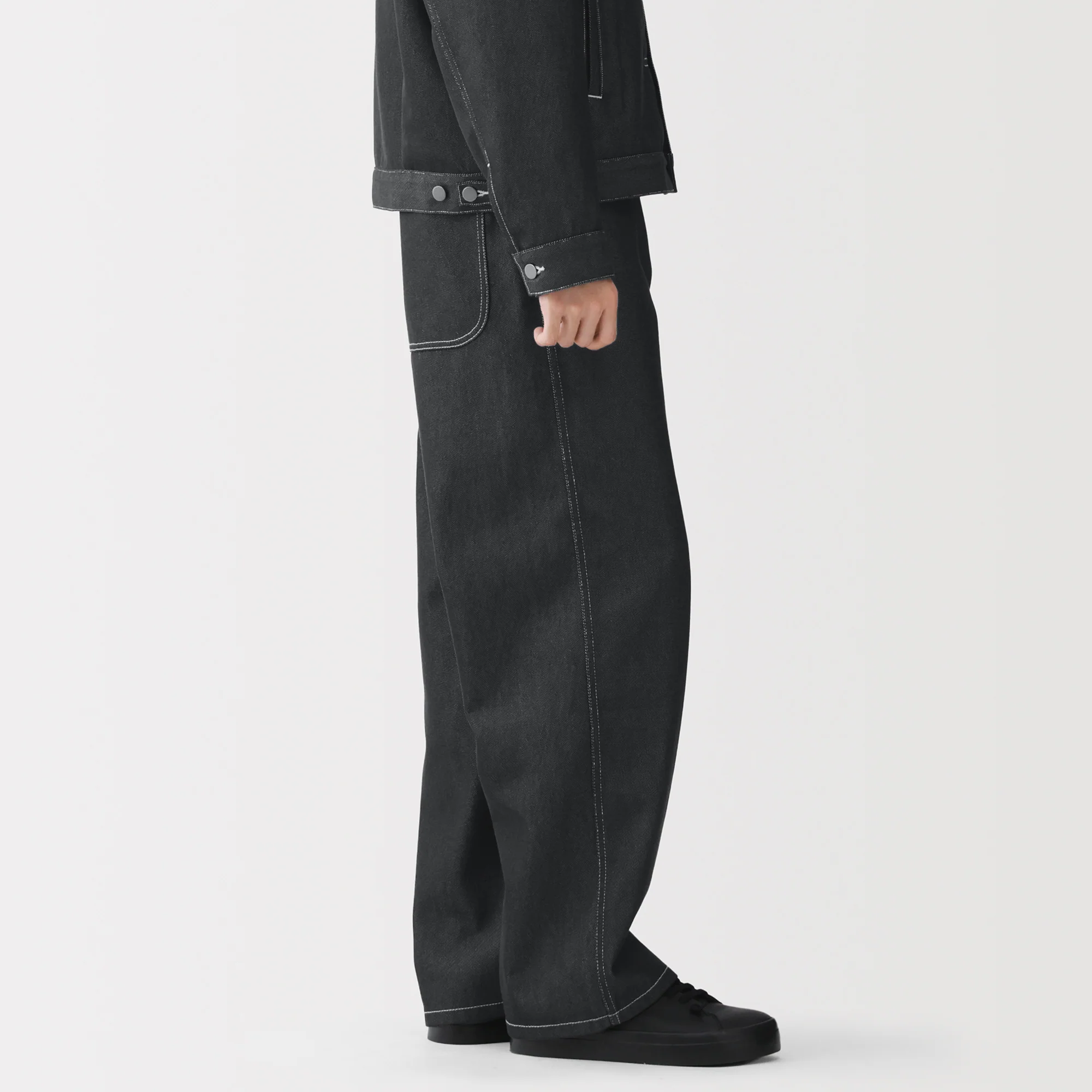 Labo Polyester Denim Work Pants - Image 14