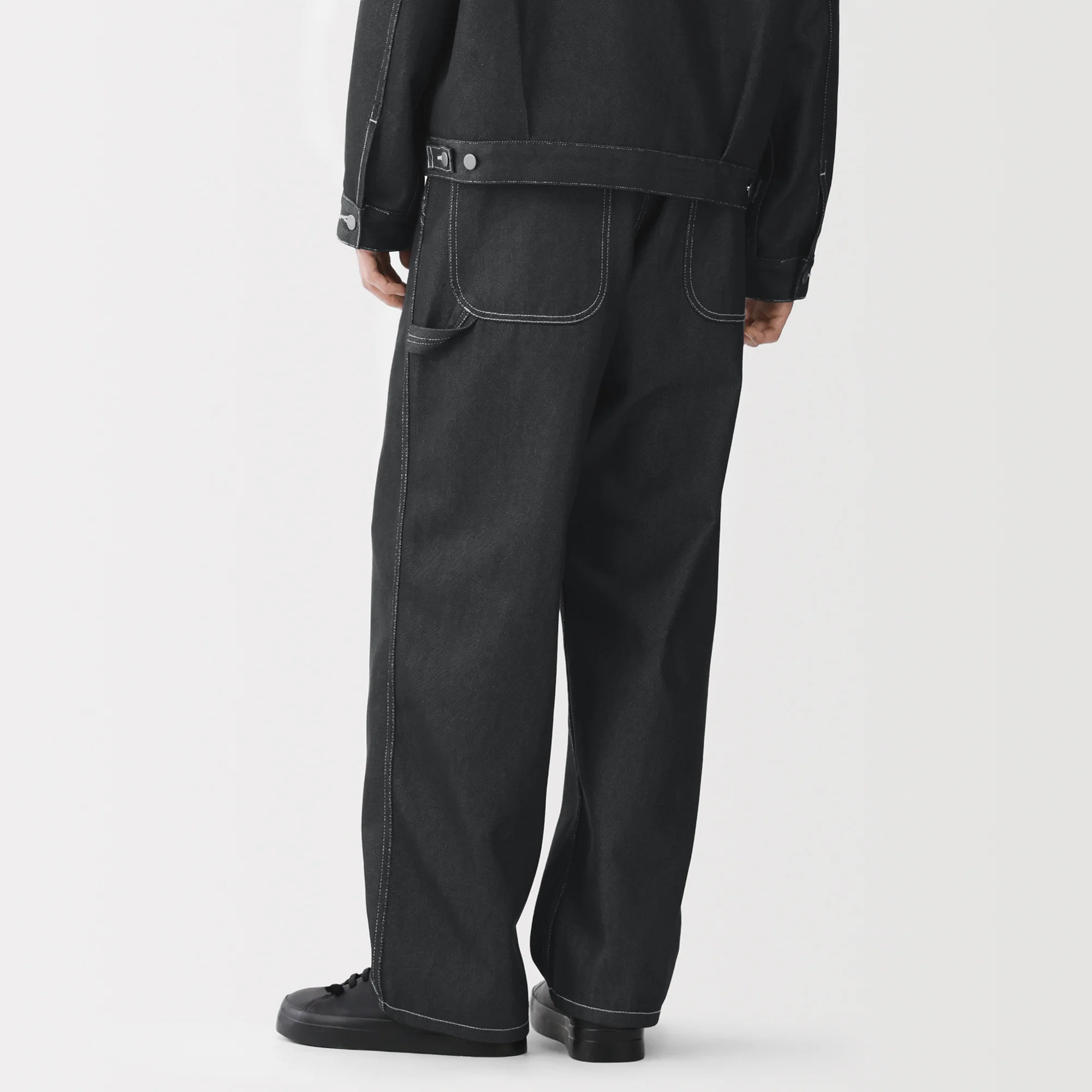 Labo Polyester Denim Work Pants - Image 15