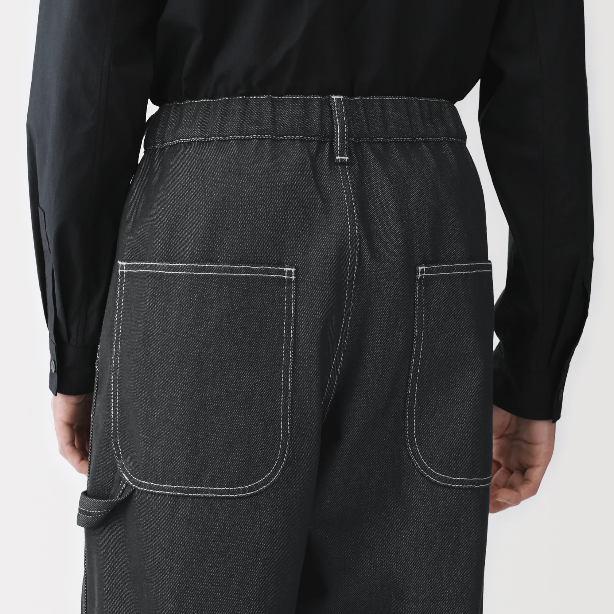 Labo Polyester Denim Work Pants - Image 8